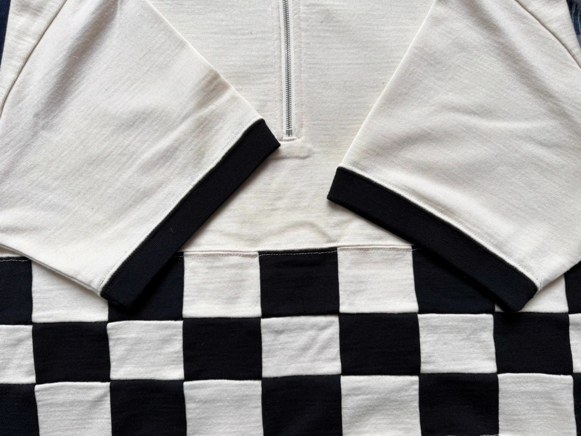 Visvim VISVIM 25SS MERCKX CB ZIP S/S WOOL blk wht 1 Size US S / EU 44-46 / 1 - 6 Thumbnail