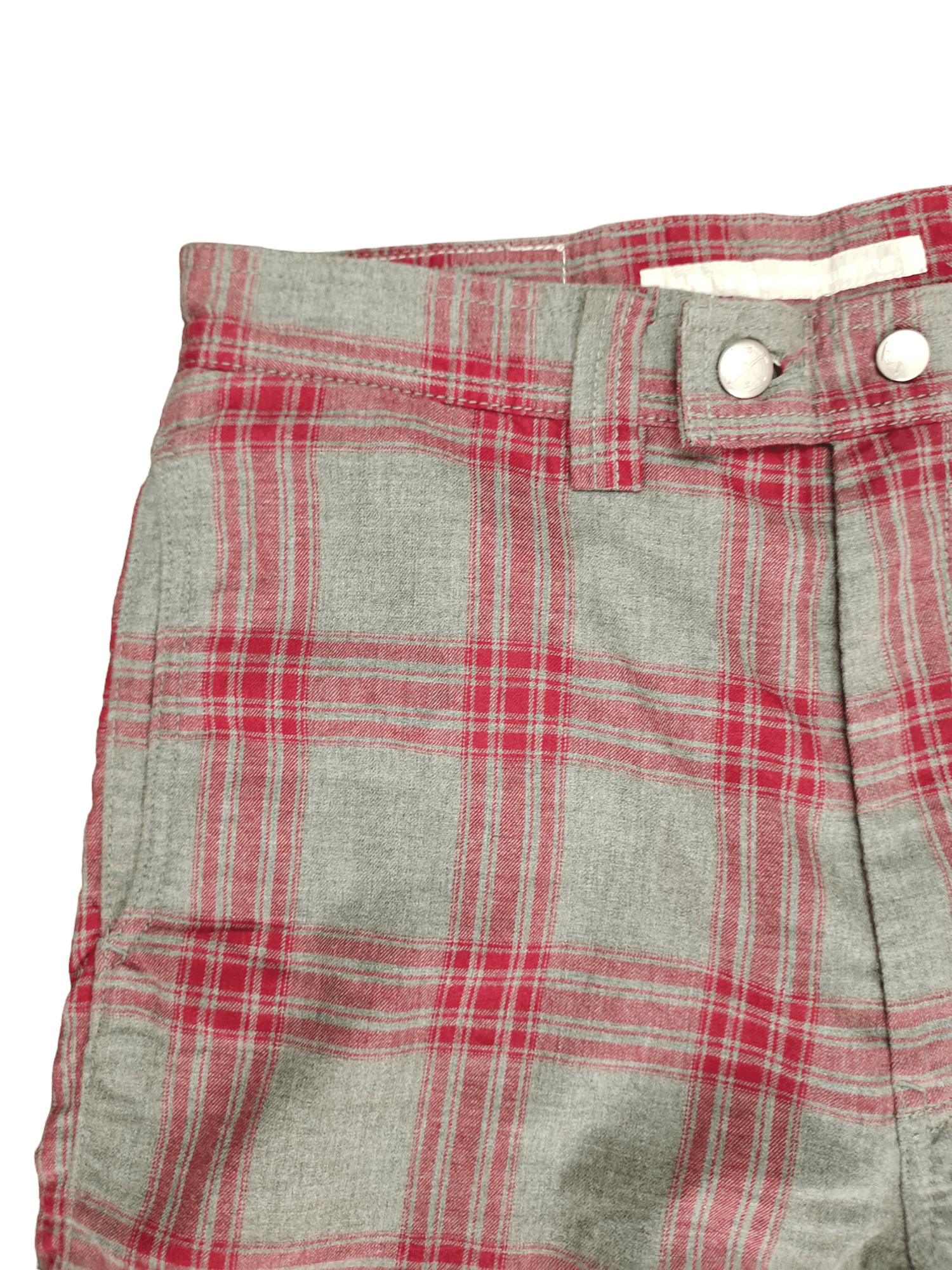 White Mountaineering White Mountaineering Japan Checkered Plaid Short Pants Size US 31 - 3 Thumbnail