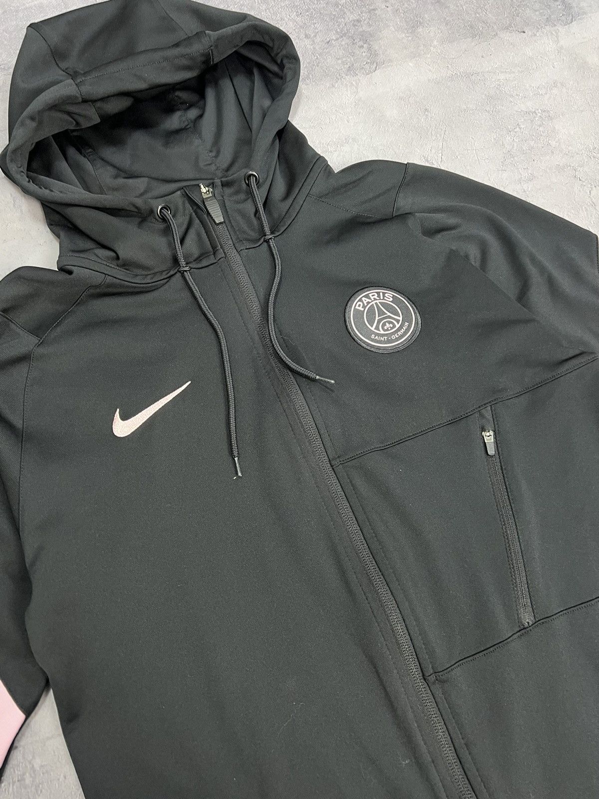 Nike Nike PSG Zip Up Hoodie Drill Y2k Size US XS / EU 42 / 0 - 2 Thumbnail