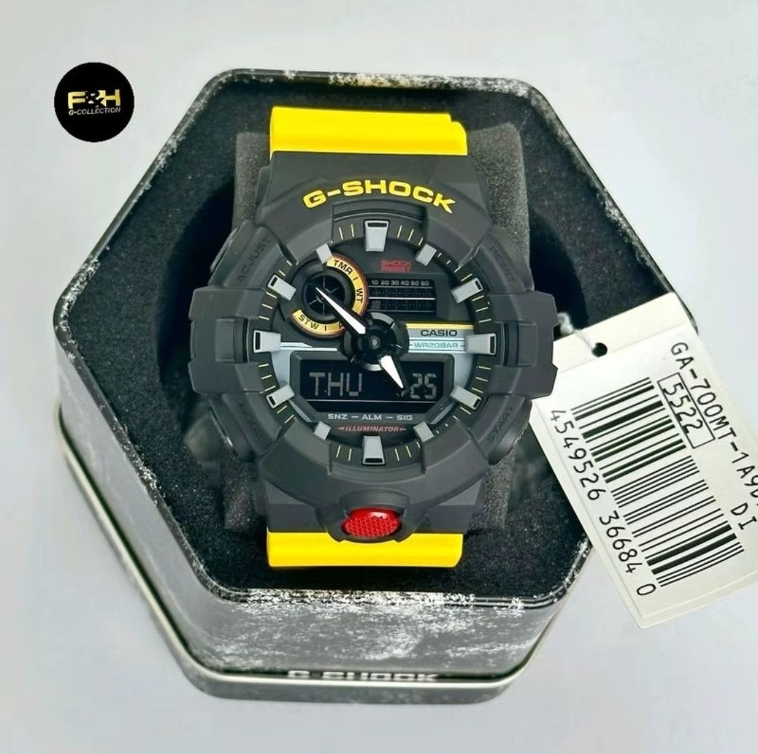 Casio × G Shock Casio G Shock GA-700MT-1A9 Size ONE SIZE - 1 Thumbnail