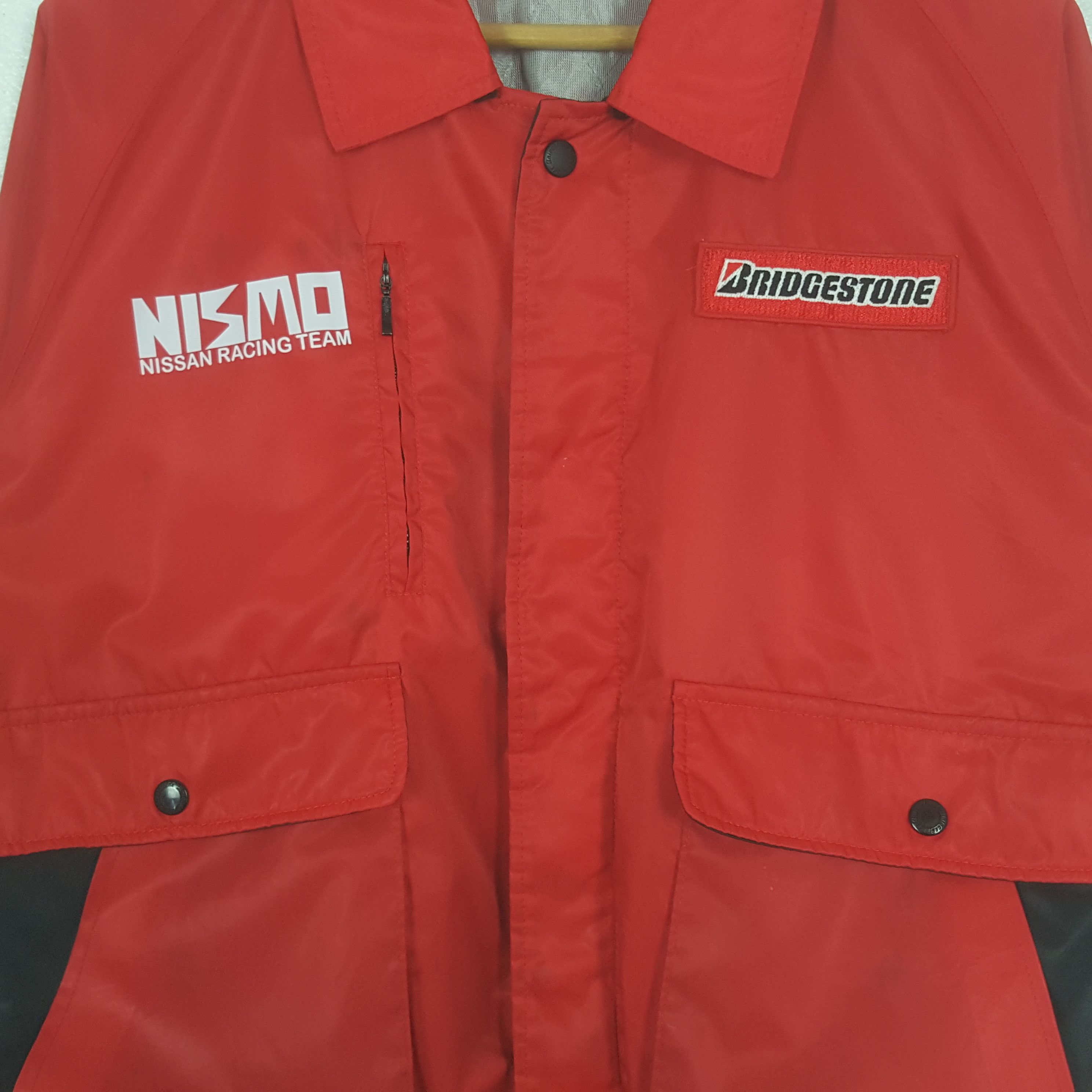 Nissan Vintage Bridgestone X Nismo Nissan Custom Art Jacket C309N17 Size US L / EU 52-54 / 3 - 4 Thumbnail