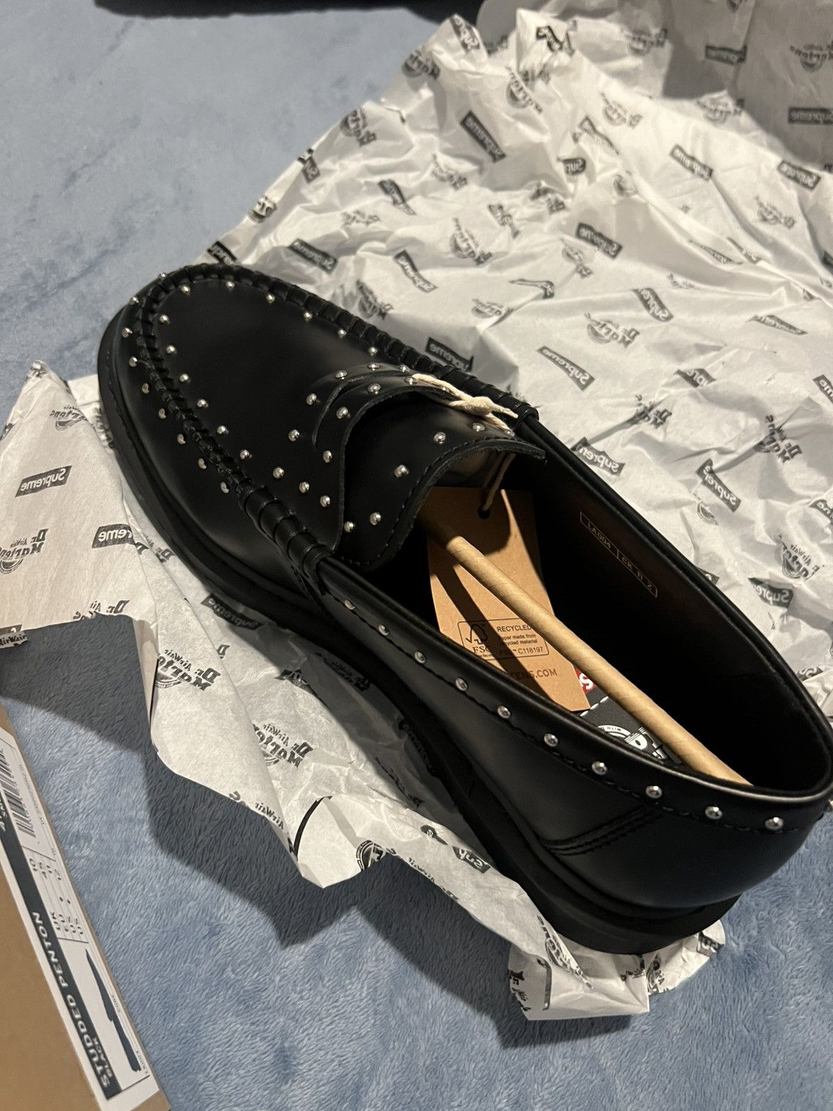 Dr. Martens × Supreme Supreme®/Dr. Martens® Studded Penton Loafer 