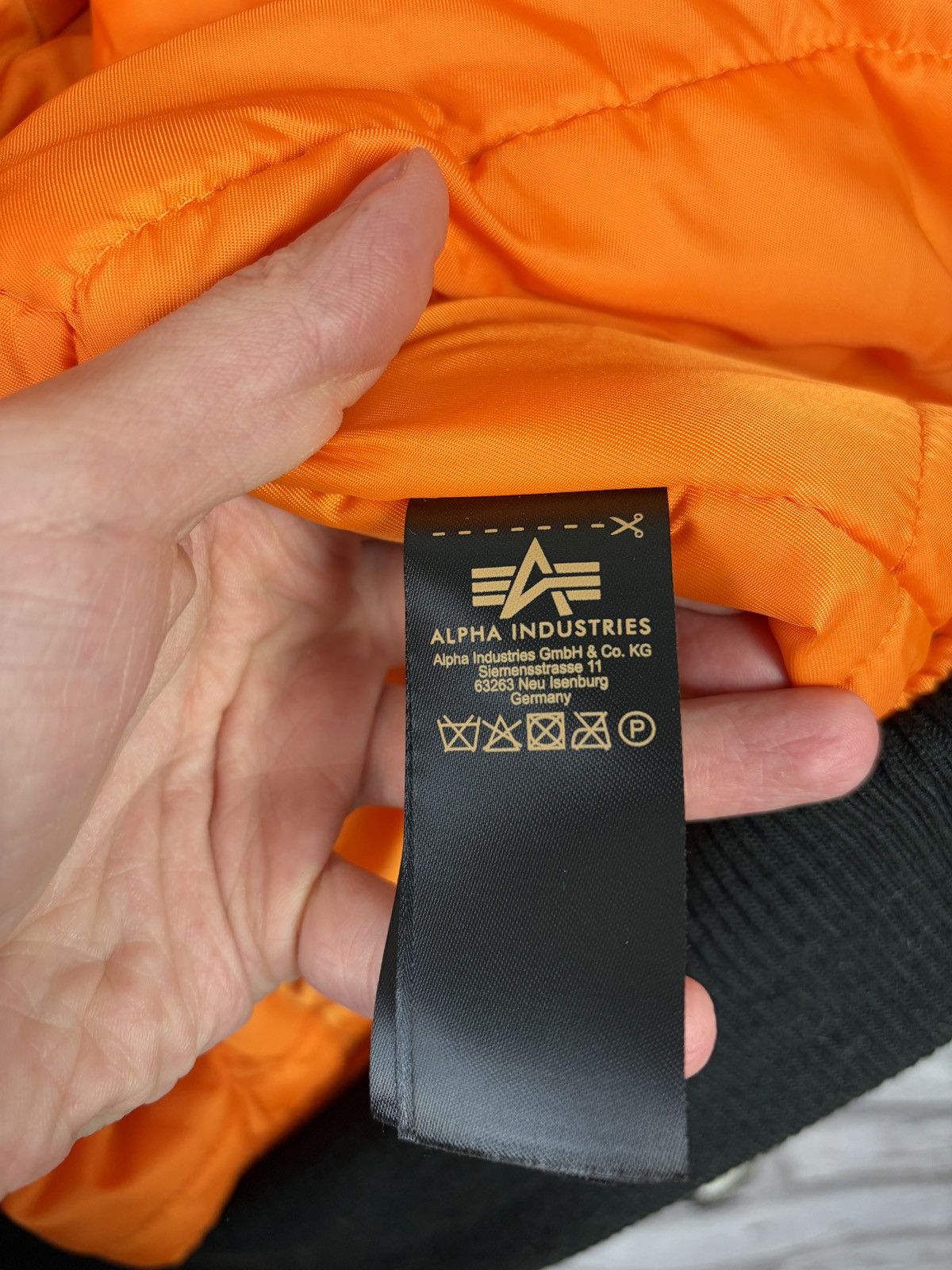 Alpha Industries Vintage rare bomber Alpha Industries military jacket Size US M / EU 48-50 / 2 - 9 Thumbnail