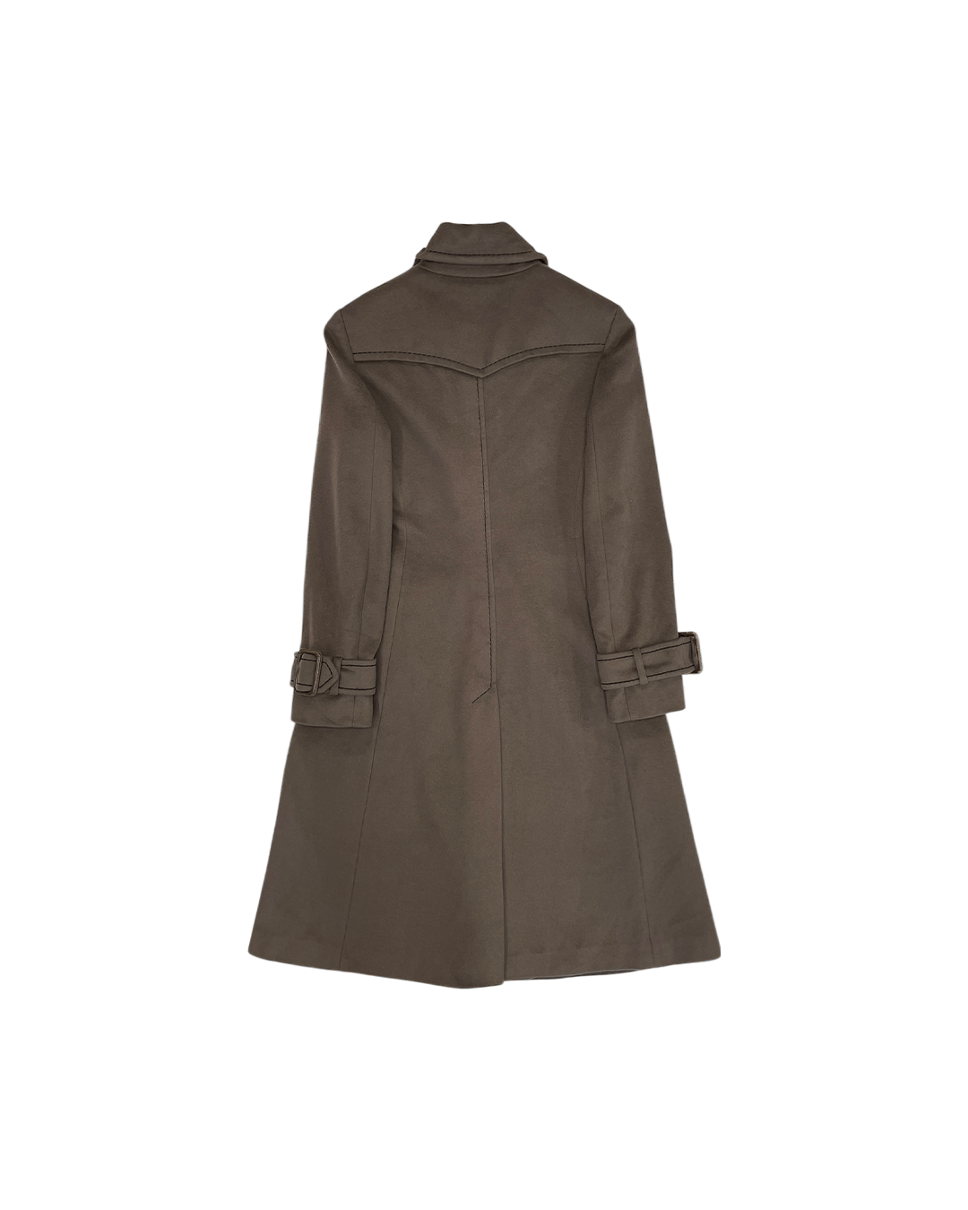 Sportmax Sportmax Bat Wing Collar Double Breasted Coat Size XS / US 0-2 / IT 36-38 - 5 Thumbnail