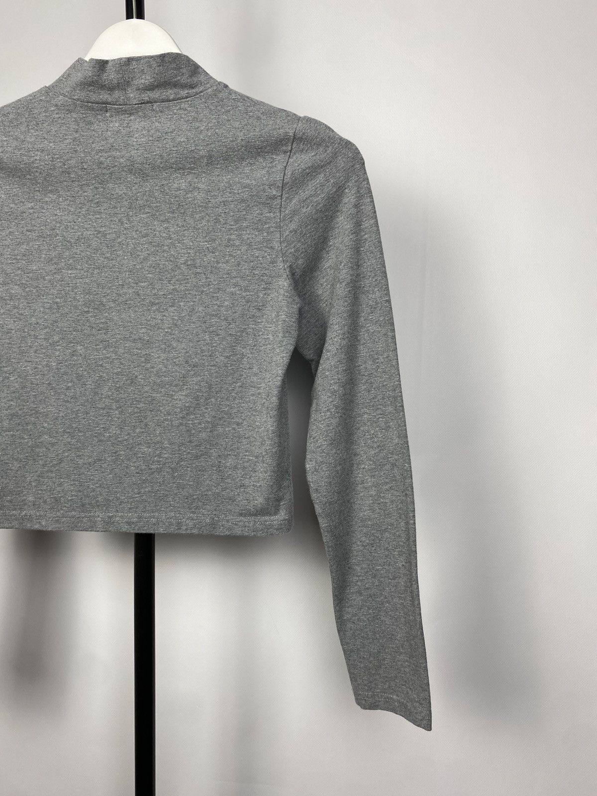 Stussy × Vintage Hype Stussy Long Sleeve Cropped Neck Logo Vintage Size M / US 6-8 / IT 42-44 - 8 Thumbnail