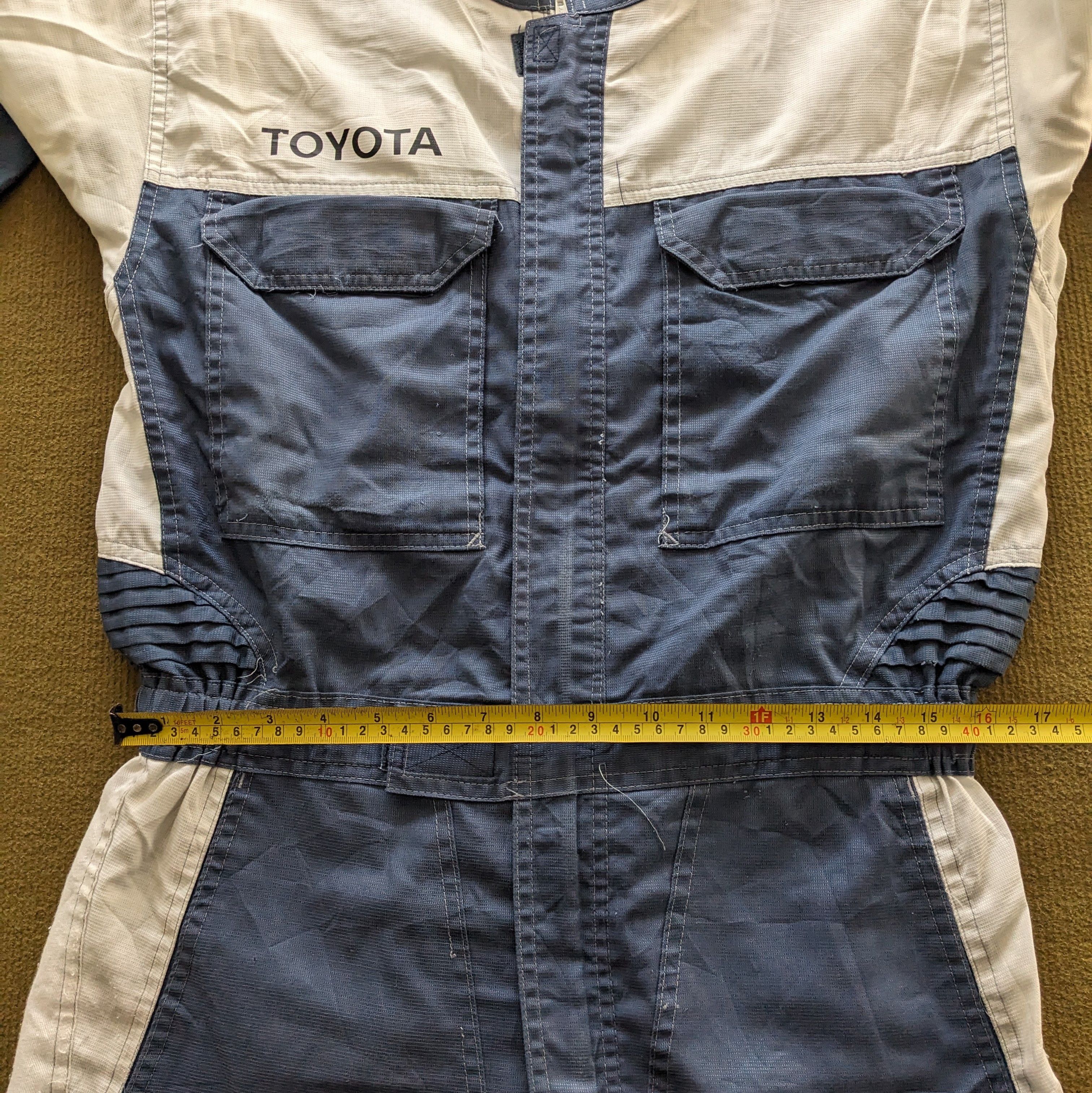 Japanese Brand Vintage TOYOTA Racing Coverall Workwear Jacket Size US M / EU 48-50 / 2 - 6 Thumbnail