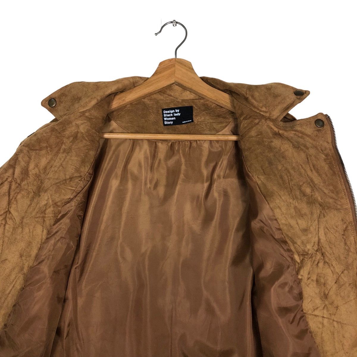 Japanese Brand 🔥Vtg Leather Jacket Biker Wear Bomdage Design Parachute Size US M / EU 48-50 / 2 - 12 Thumbnail