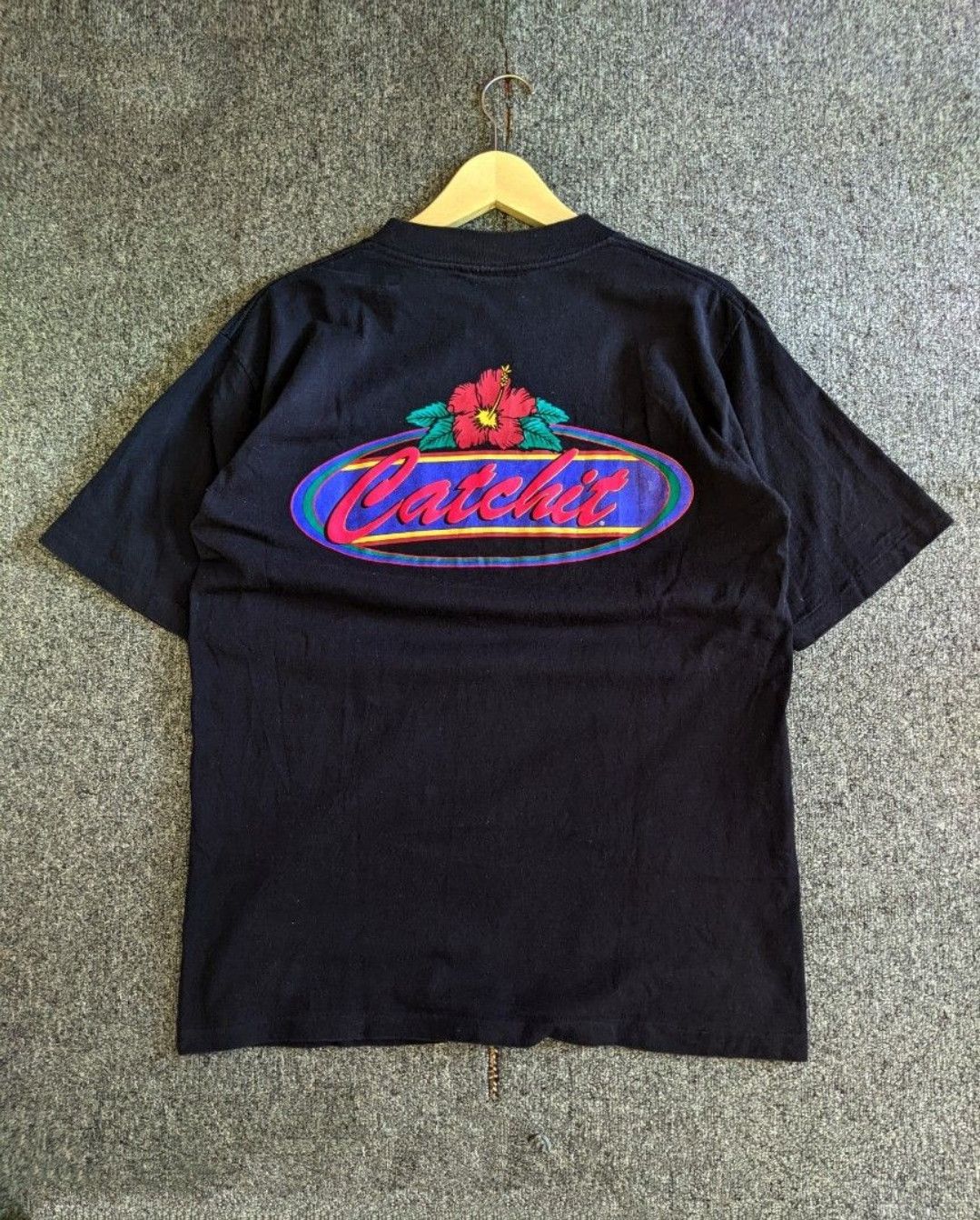 Sun Surf Rare Vintage 80's 90's Catch It Surf Skate Street T-Shirts Size US M / EU 48-50 / 2 - 2 Thumbnail