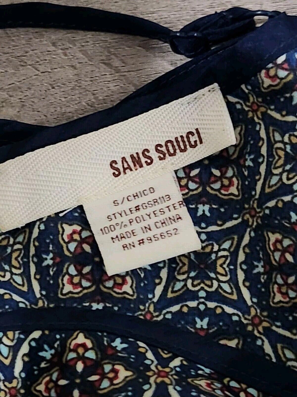 Designer San Souci Romper Small Pants Jumpsuit Size 28" / US 6 / IT 42 - 2 Thumbnail