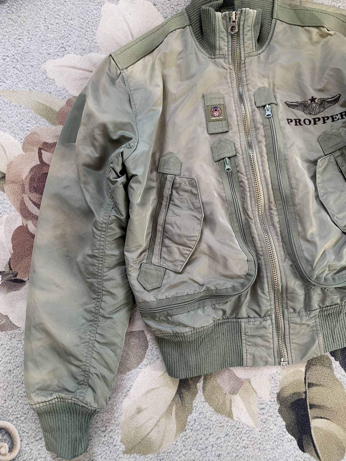 Propper Propper USAF George A.F.Base Tactical Pilot Bomber Jacket Size US L / EU 52-54 / 3 - 4 Thumbnail