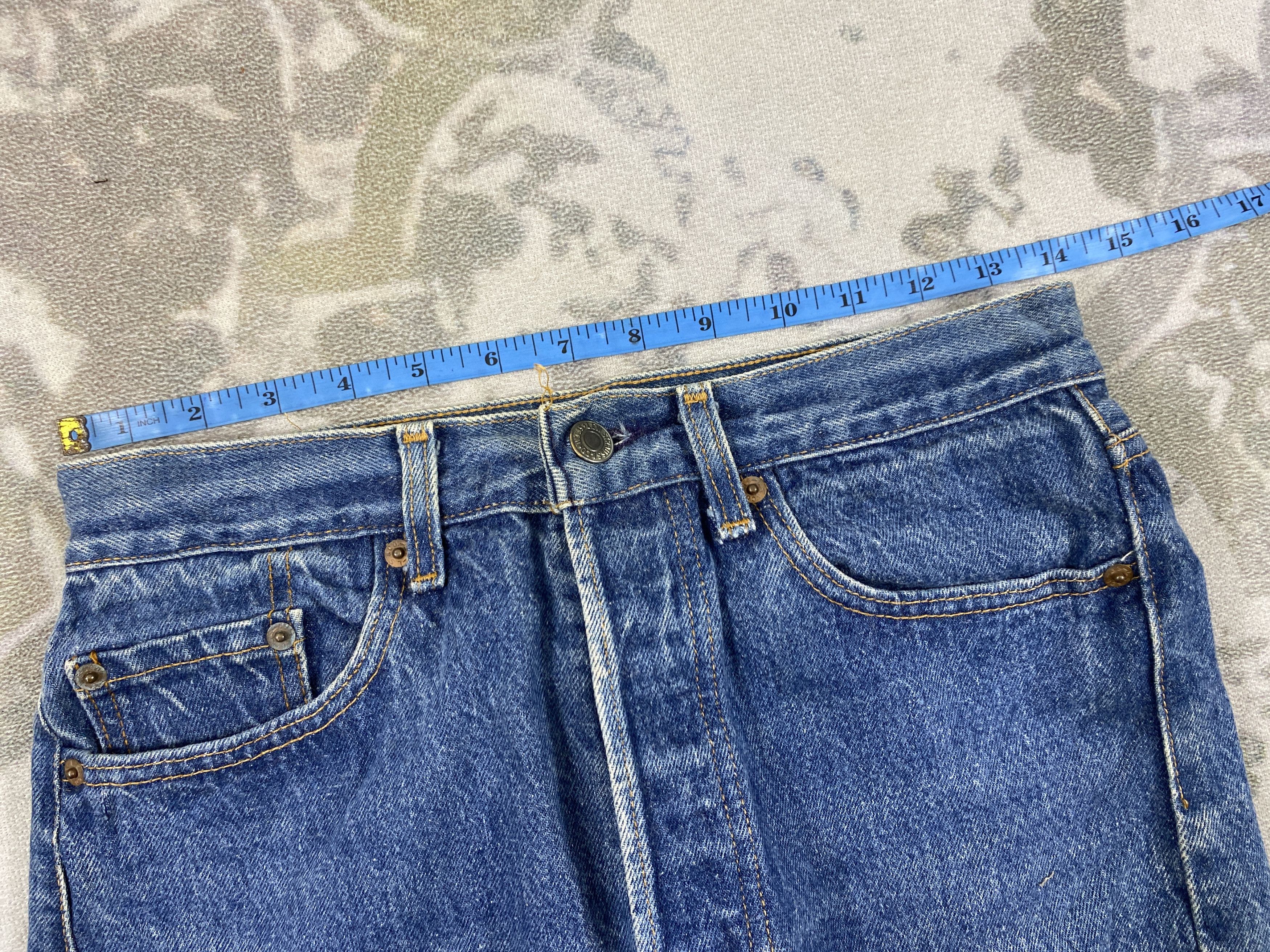 Levi's Blue Vintage Levi's 501 Jeans 28x5.5 Short Denim- JN3737 Size US 28 / EU 44 - 3 Thumbnail
