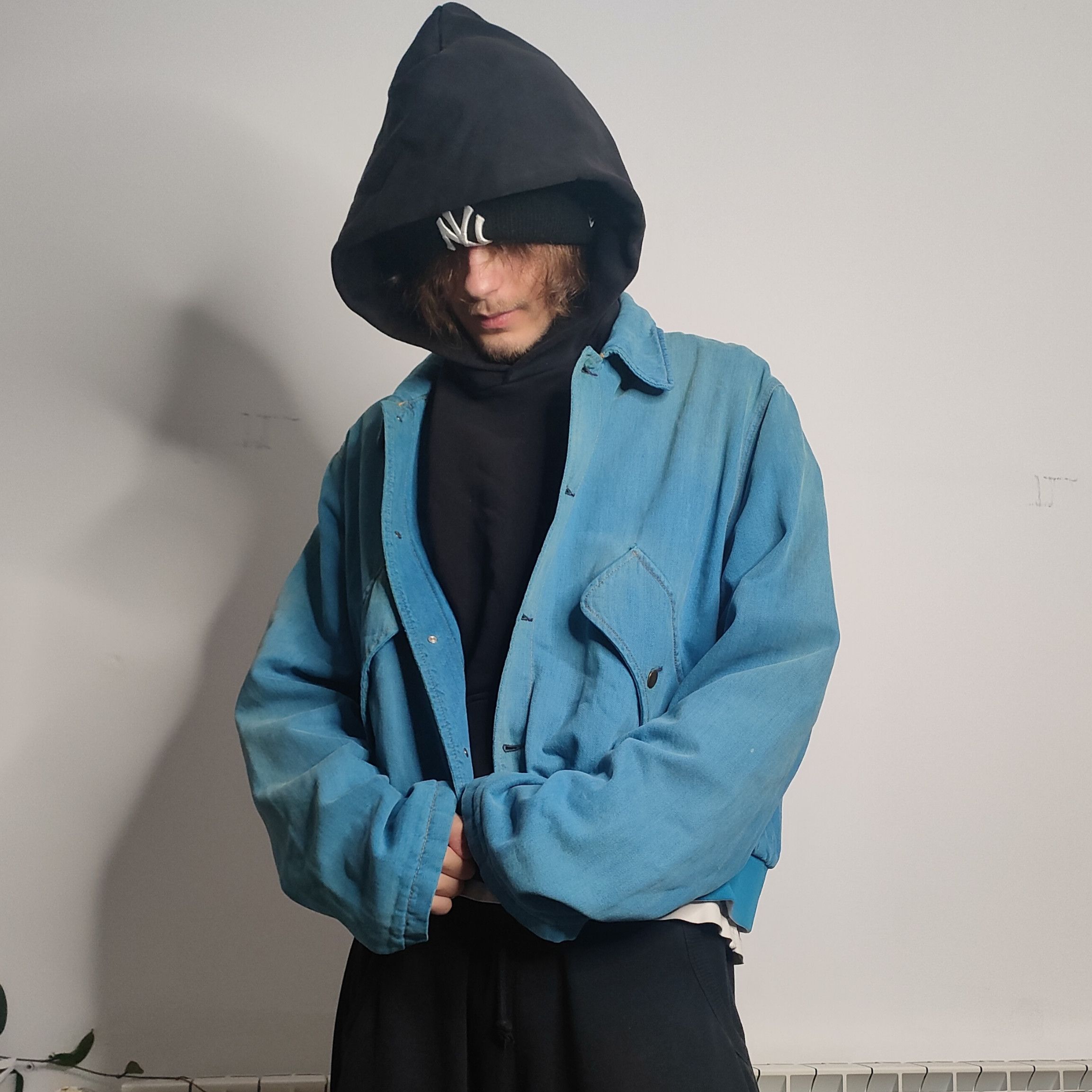 Acne Studios Acne studios bla konst 1/1 sample washed denim jacket Size US L / EU 52-54 / 3 - 1 Thumbnail