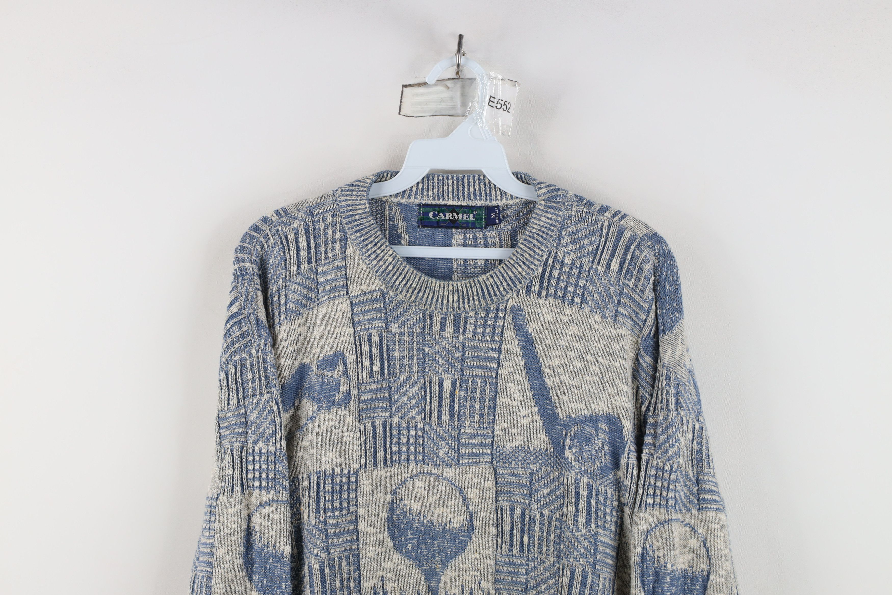 Vintage Vintage 90s Streetwear Golf All Over Print Knit Sweater USA Size US M / EU 48-50 / 2 - 2 Thumbnail