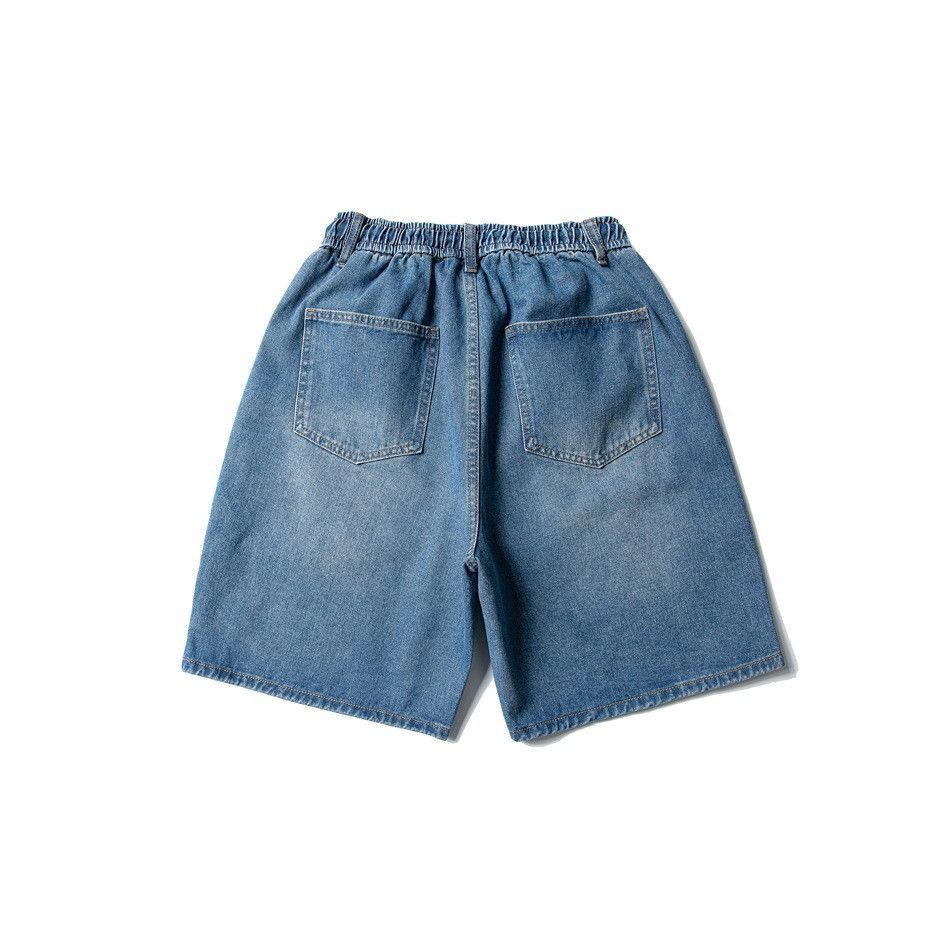 Japanese Brand × Vintage American retro washed straight denim shorts Size US 32 / EU 48 - 2 Thumbnail