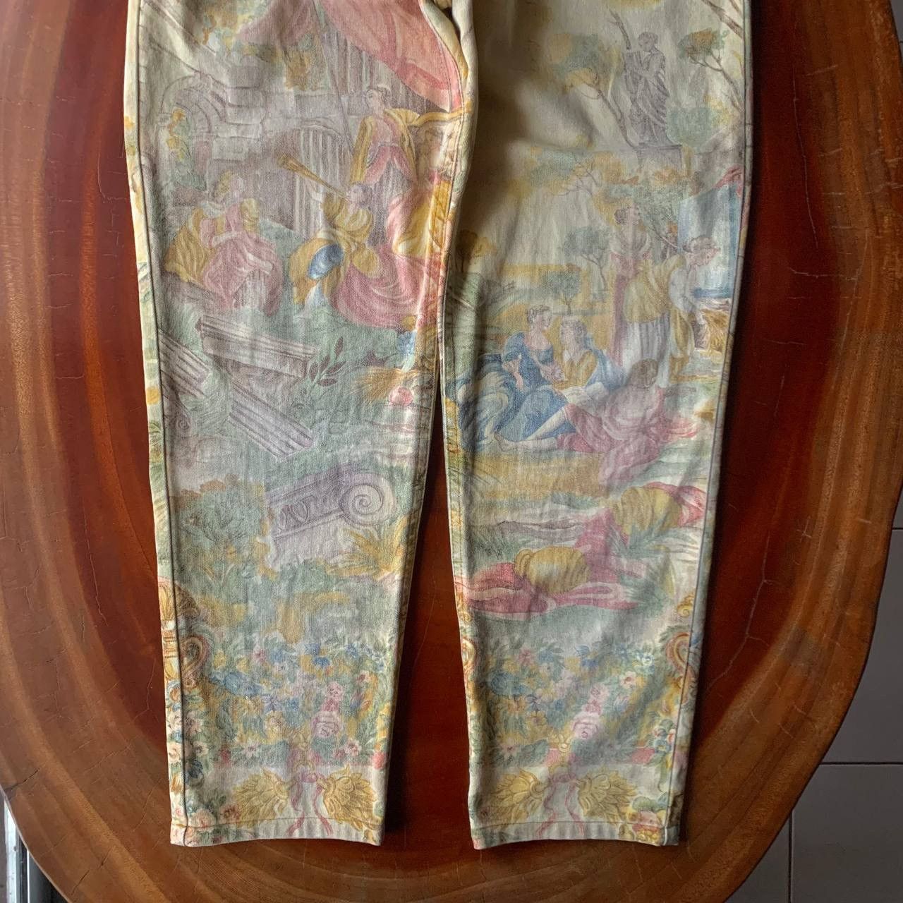 Roberto Cavalli Vintage 1990’s Roberto Cavalli Renaissance Denim Jeans Pants Size US 32 / EU 48 - 5 Thumbnail