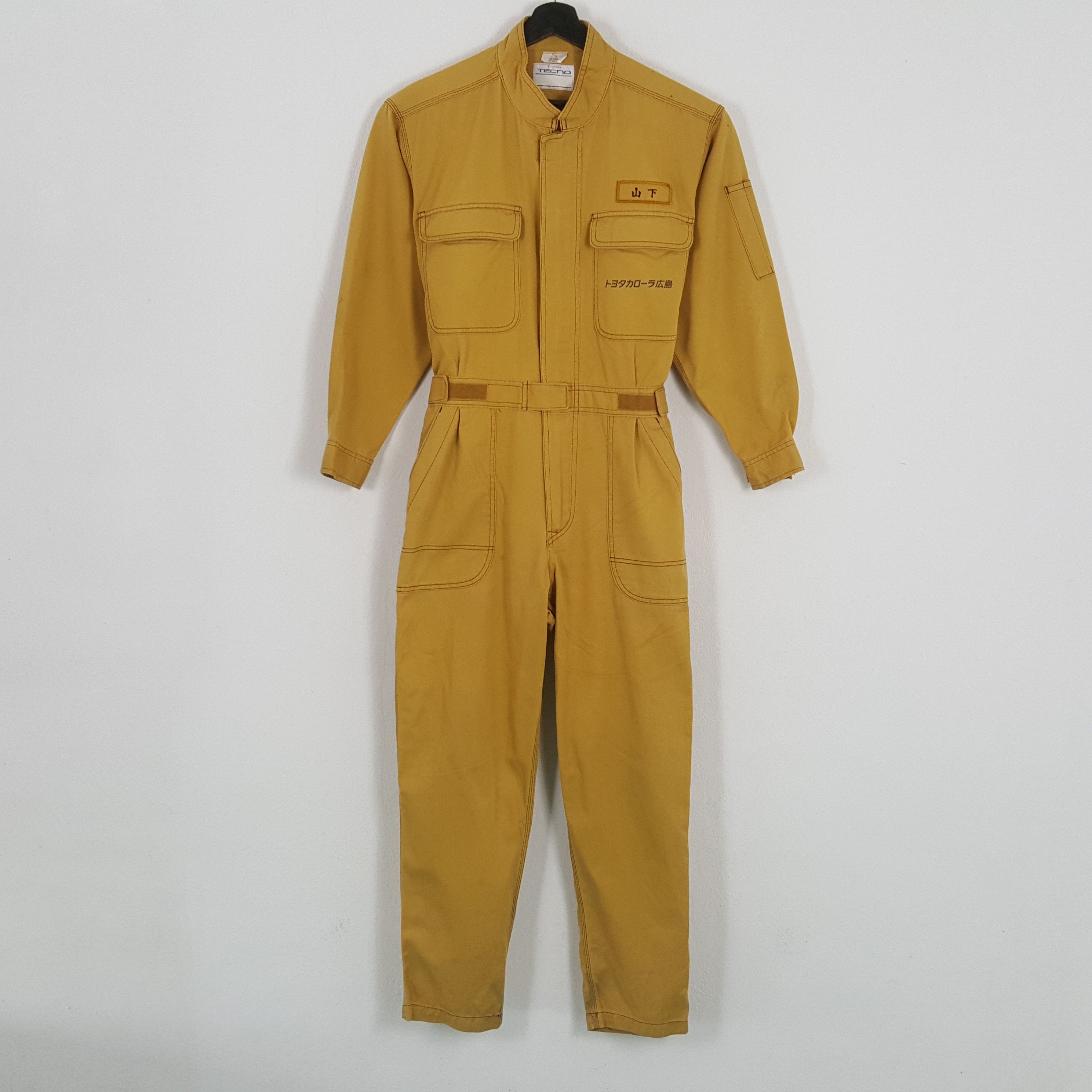 Japanese Brand TOYOTA TECNO Racing Workwear Motorsports Coverall Jacket Size US S / EU 44-46 / 1 - 4 Thumbnail