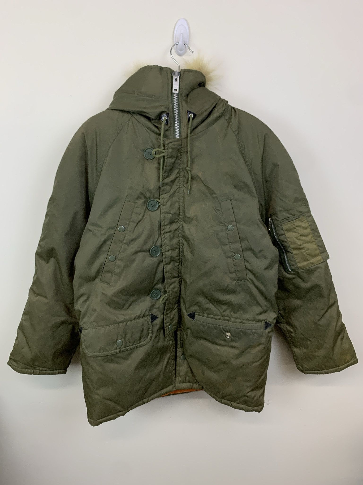Other vintage Parks 1990s US Military N-3B Fur Collar Snorkel Parka Size Small Size US S / EU 44-46 / 1 - 1 Thumbnail