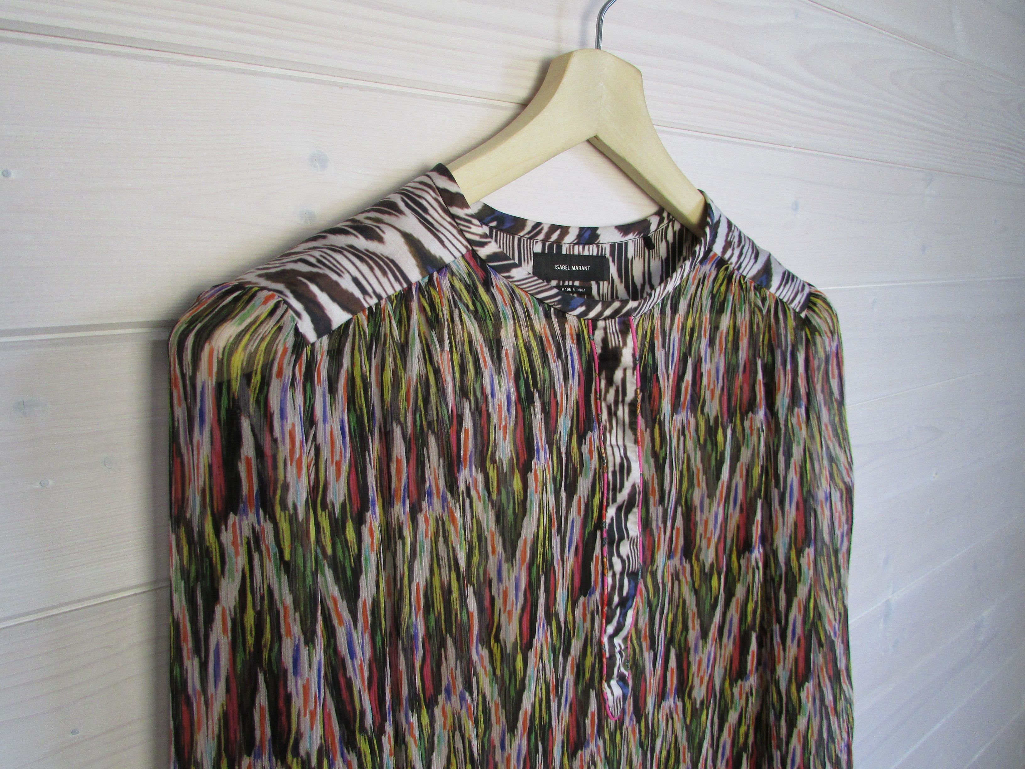 Isabel Marant Isabel Marant Women's Silk Shirt Buttons Size M / US 6-8 / IT 42-44 - 2 Thumbnail
