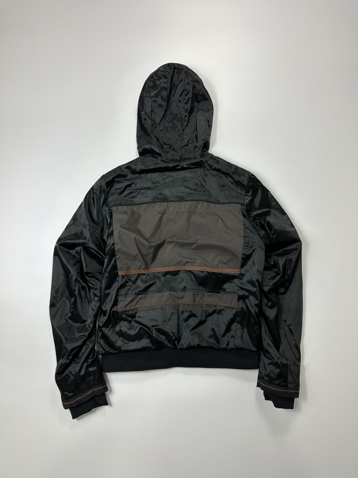 Marithe + Francois Girbaud Marithe Francois Girbaud Hooded Zip Jacket Double Zip Black Size M / US 6-8 / IT 42-44 - 3 Thumbnail