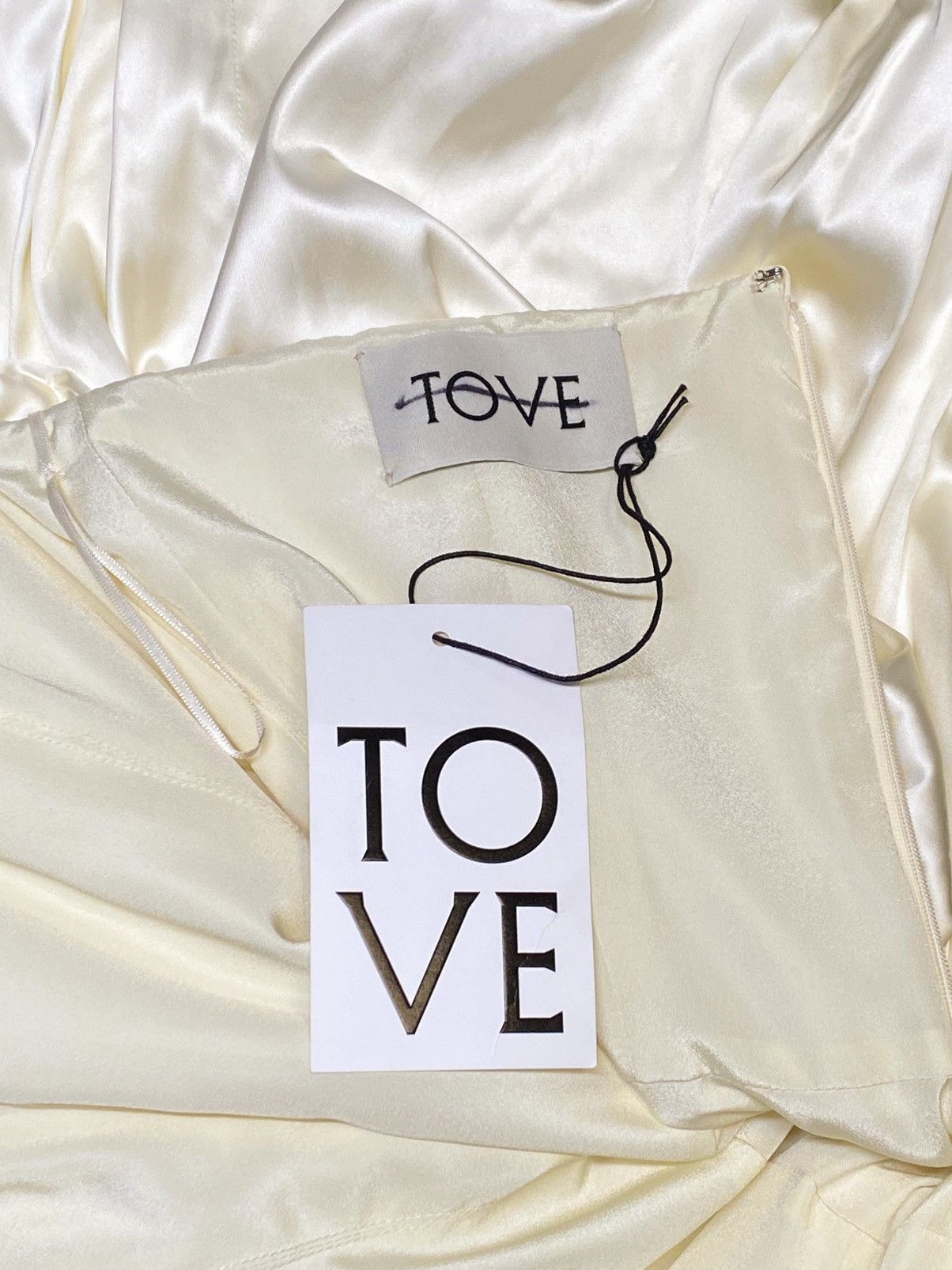 Other TOVE Raynara strapless gathered satin top size 36/us size 4 Size S / US 4 / IT 40 - 15 Thumbnail