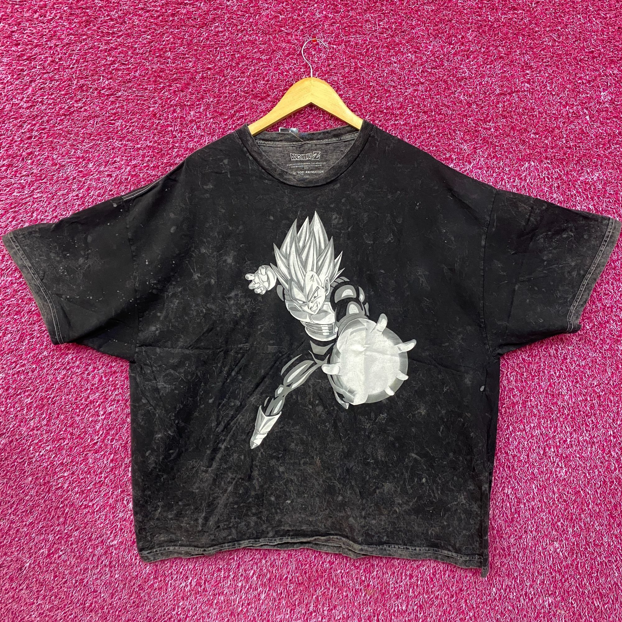 Anime Dragon Ball Z Vegeta T-Shirt Extra Wide 2XL Size US XXL / EU 58 / 5 - 1 Thumbnail