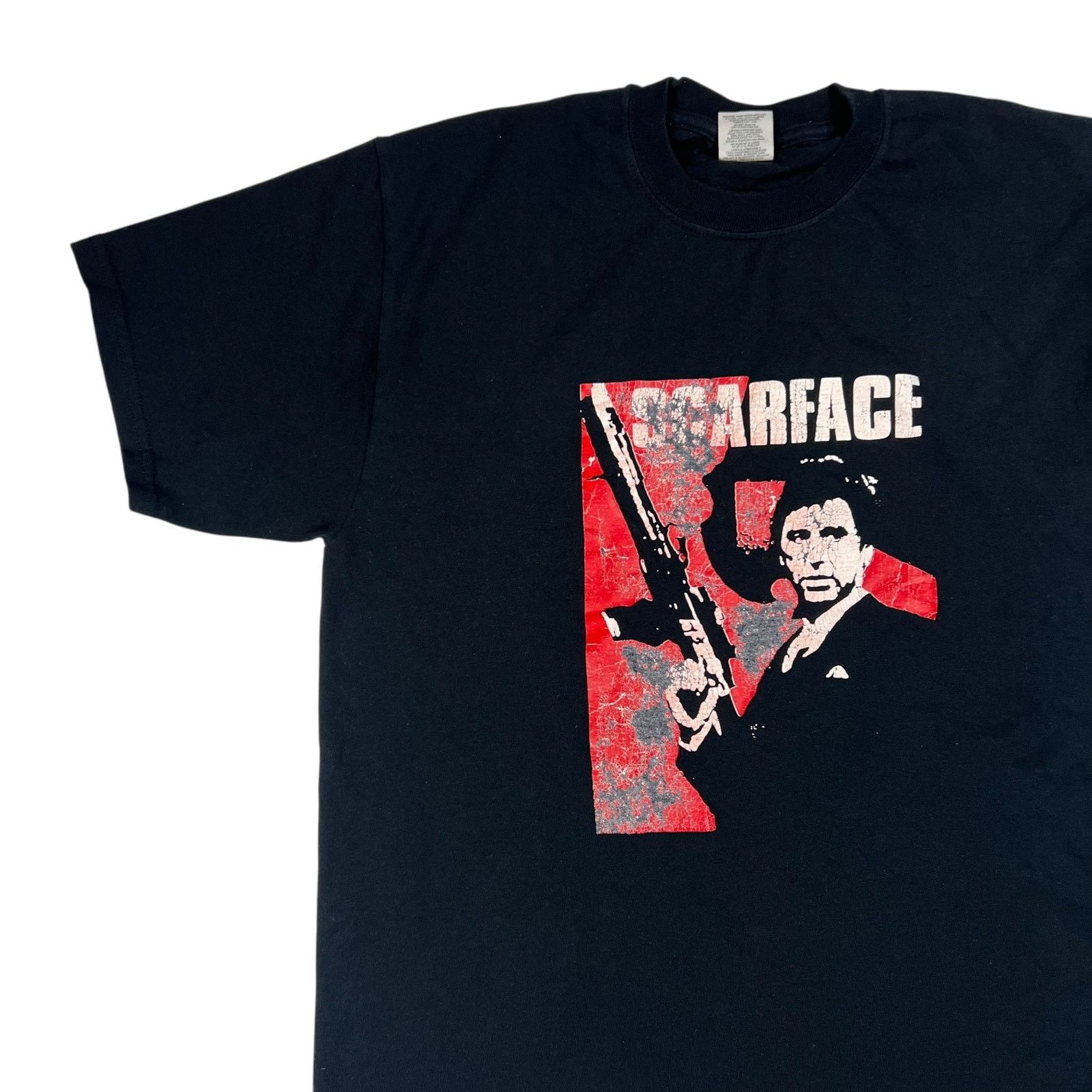 Jerzees × Vintage Vintage Y2K Scarface Al Pacino faded tee (M) Size US M / EU 48-50 / 2 - 4 Thumbnail