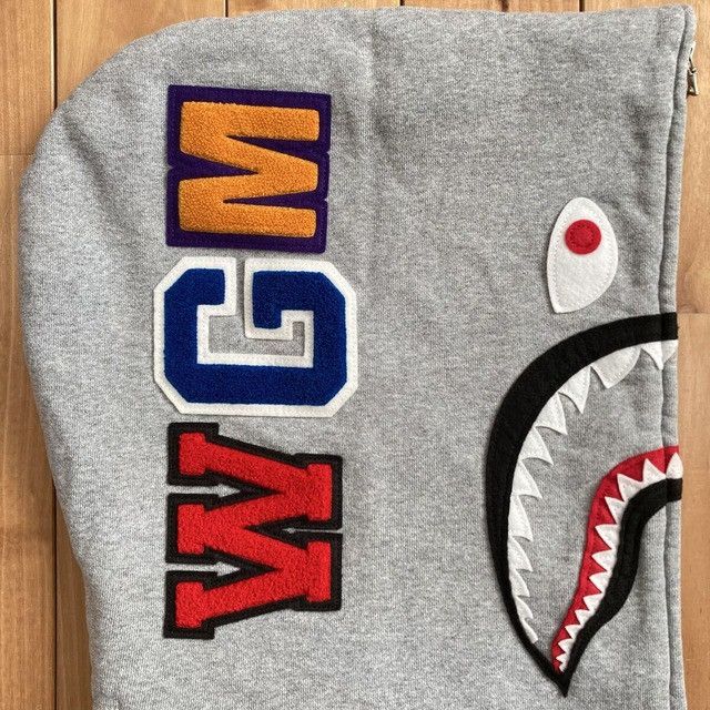 Bape 🔥2XL🔥 BAPE WGM Shark full zip hoodie a bathing ape XXL Size US XXL / EU 58 / 5 - 5 Thumbnail