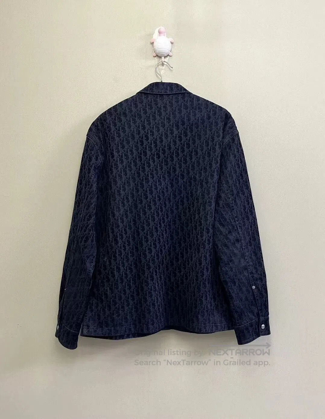 Dior dior black suede logo denim jacket. Size US L / EU 52-54 / 3 - 4 Thumbnail