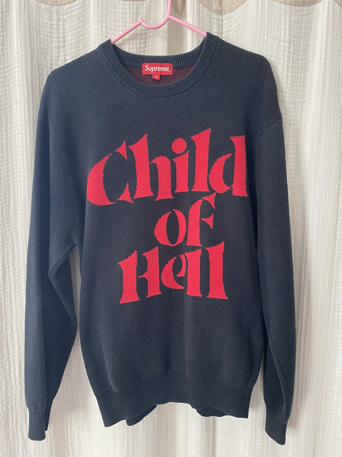 supreme child of hell sweater ニットMサイズ