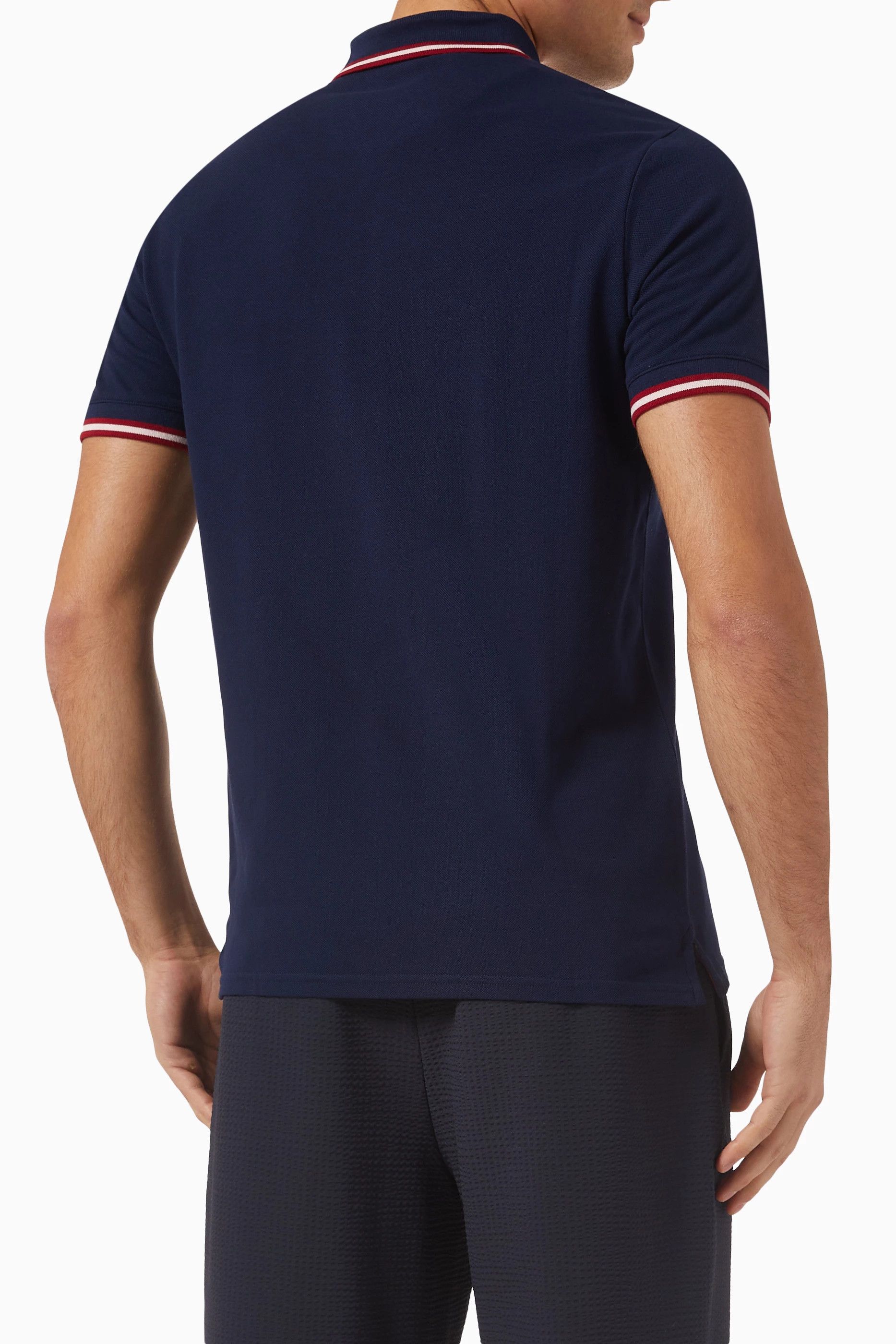 Bally BALLY navy blue embroidered chest logo polo shirt Medium Size US M / EU 48-50 / 2 - 3 Thumbnail