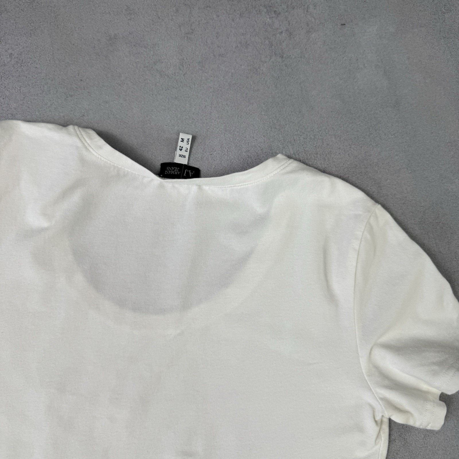 Armani Armani Jeans Logo Women T Shirt Size M White Size M / US 6-8 / IT 42-44 - 17 Thumbnail