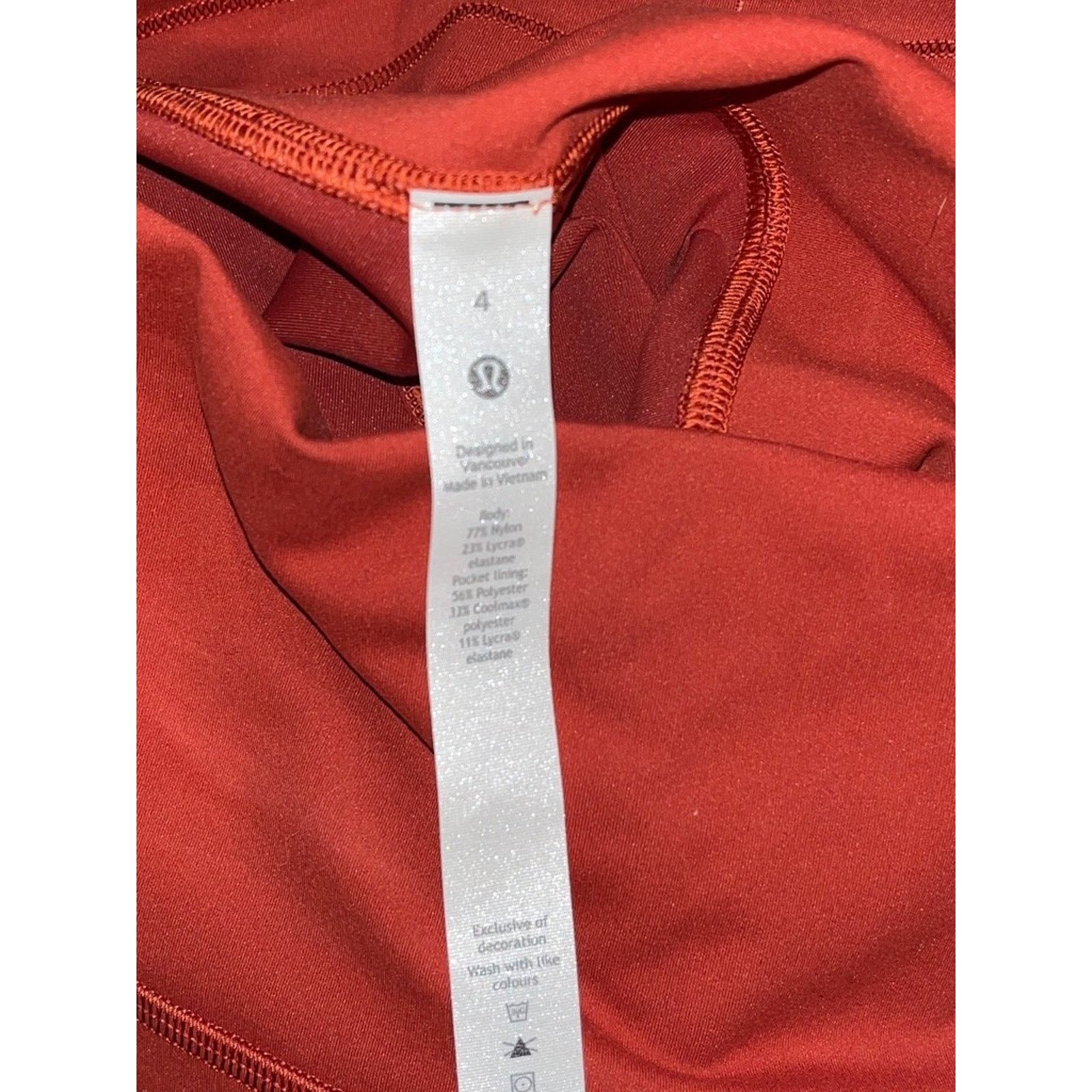 Lululemon Lululemon x Orangetheory Wunder Train HR Tight 25” Size 4 Size 27" / US 4 / IT 40 - 5 Thumbnail