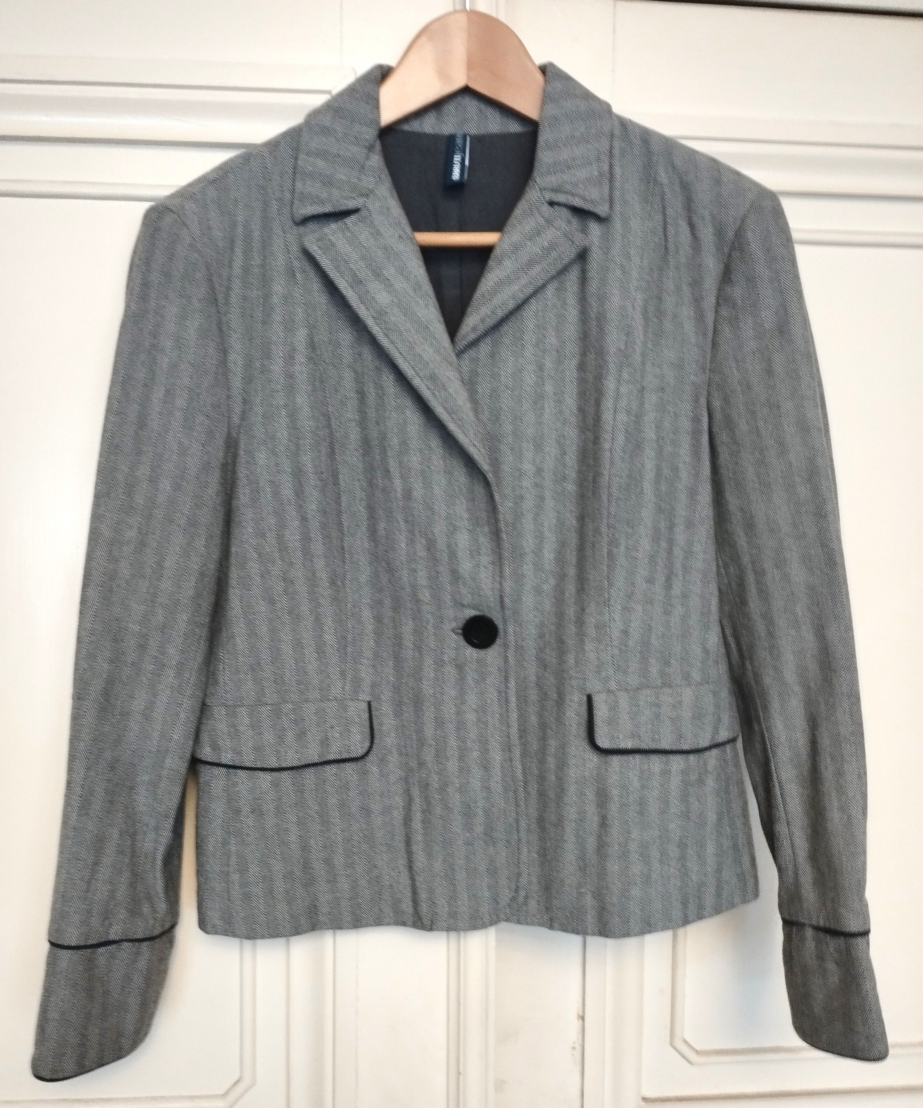 Cerruti 1881 Cerruti Veste Laine Chevrons T L/XL Size L / US 10 / IT 46 - 1 Thumbnail