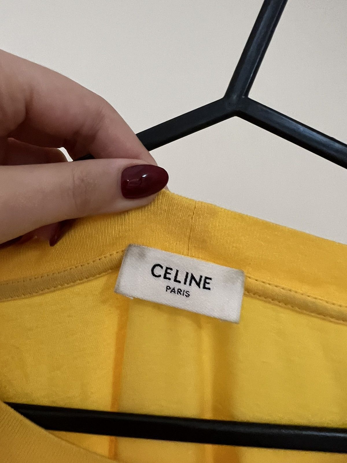 Celine Celine men’s t shirt yellow size L Size US L / EU 52-54 / 3 - 3 Thumbnail