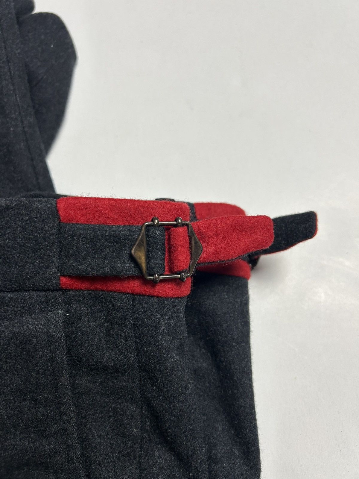 Gucci Gucci Belted Wool Trousers Size US 32 / EU 48 - 4 Thumbnail
