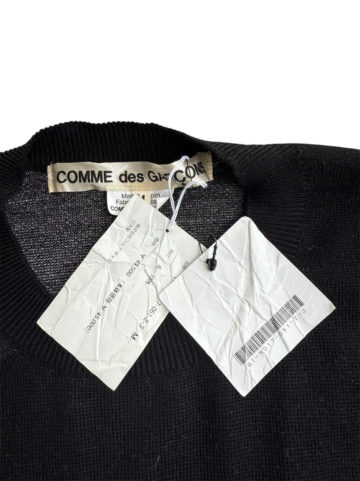 Comme des Garcons Comme des Garcons Spell Out Baggy Knitwear Size US M / EU 48-50 / 2 - 5 Thumbnail