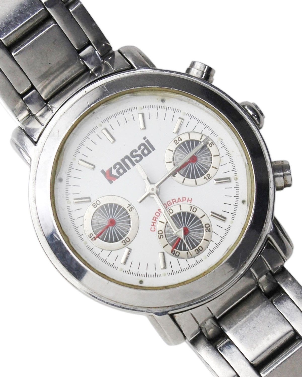 Kansai Yamamoto 2000S KANSAI YAMAMOTO CHRONOGRAPH WATCH Size ONE SIZE - 3 Thumbnail
