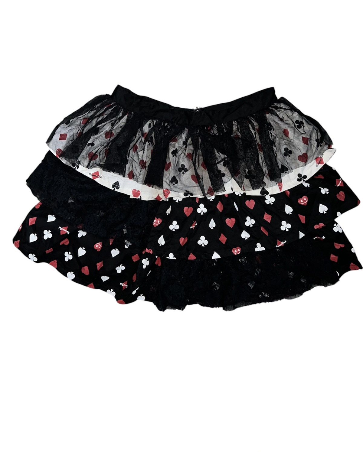 Vivienne Westwood Banana fish playing card layered skirt ♥️♣️♠️♦️ Size 26" / US 2 / IT 38 - 1 Thumbnail