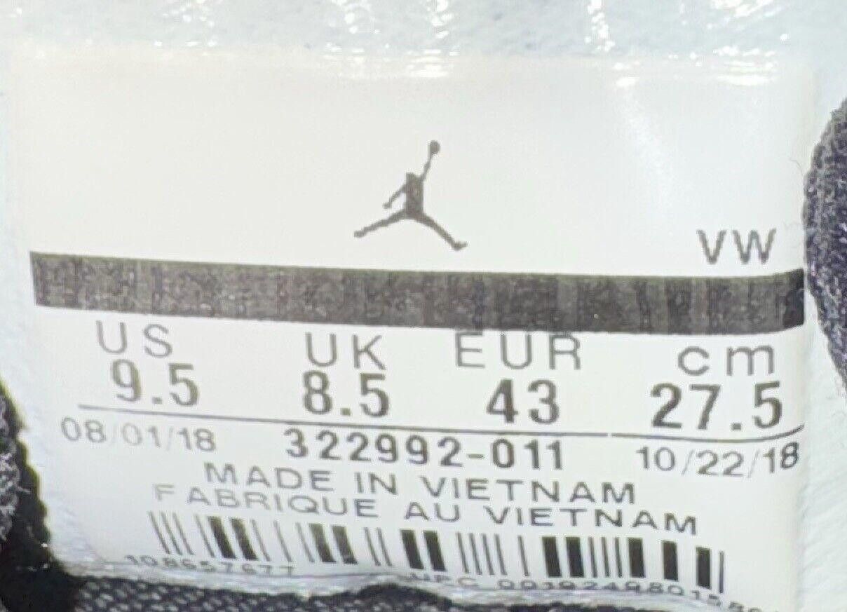 Jordan Brand Nike Air Jordan 6 Rings Black Ice - 322992-011 - Size 9.5 Size US 9.5 / EU 42-43 - 9 Thumbnail