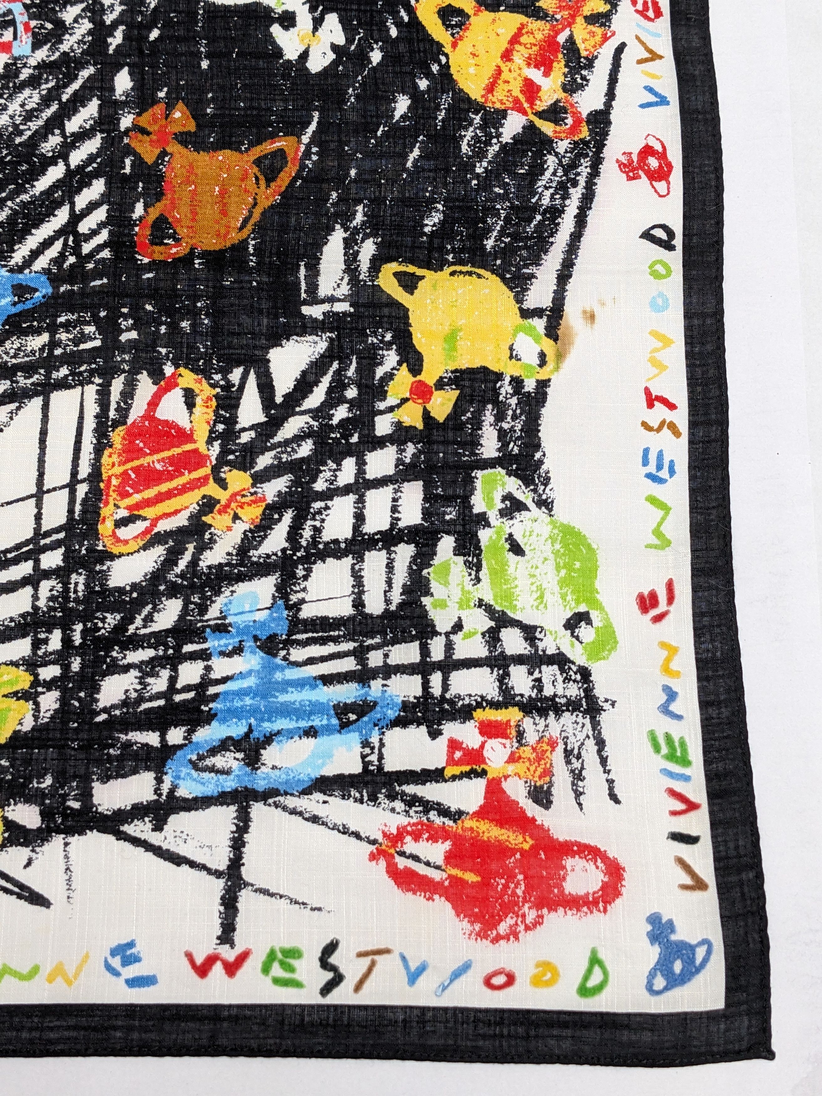 Vivienne Westwood Vivienne Westwood Colorful Orb Sketch Punk Pattern Size ONE SIZE - 3 Thumbnail