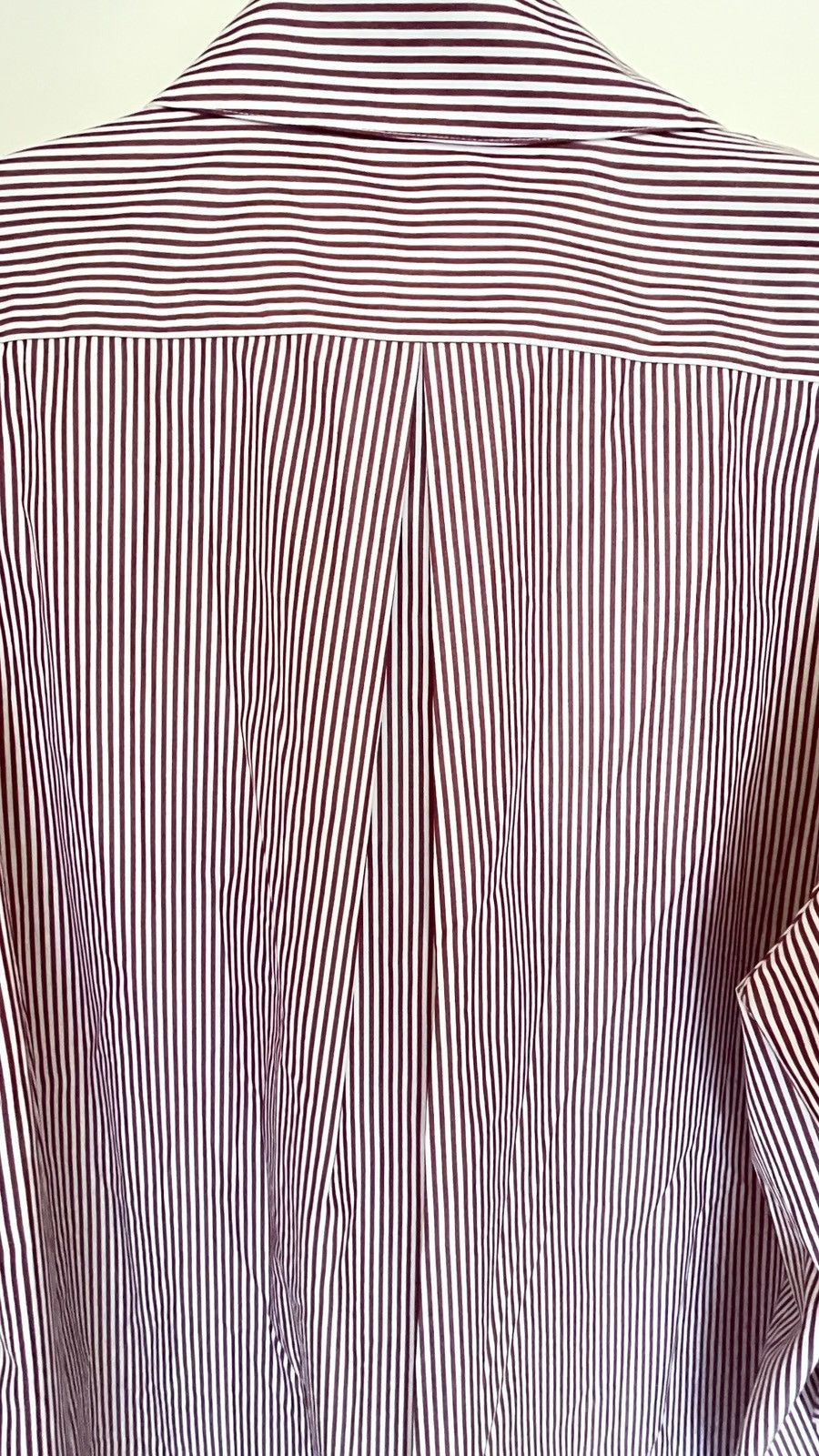 The Row The Row 'Kroner' striped long sleeve shirt Size US XL / EU 56 / 4 - 7 Thumbnail