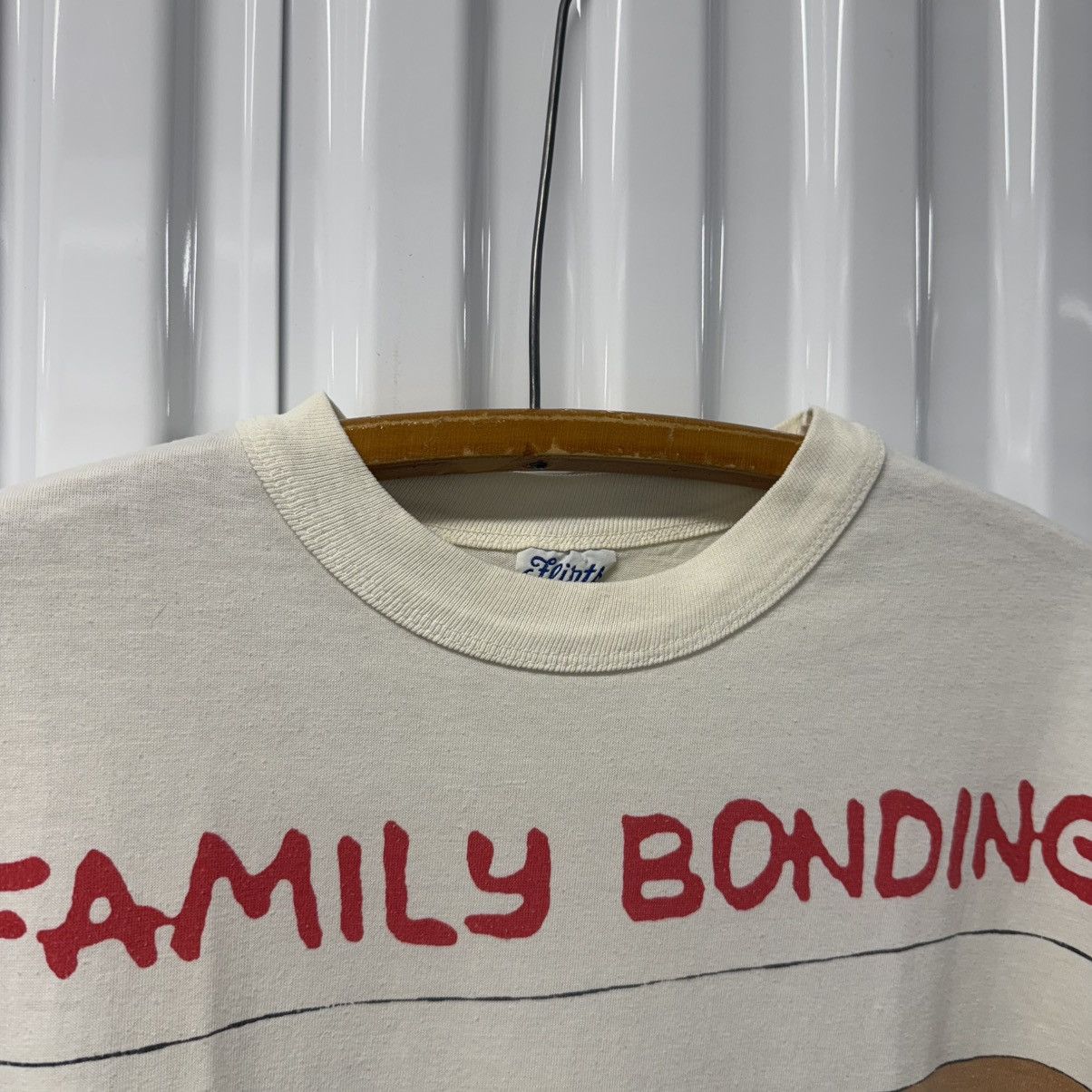 The Simpsons × Vintage RARE Vintage 1990 Simpsons Family Bonding Big Graphic Tee Size US L / EU 52-54 / 3 - 4 Thumbnail