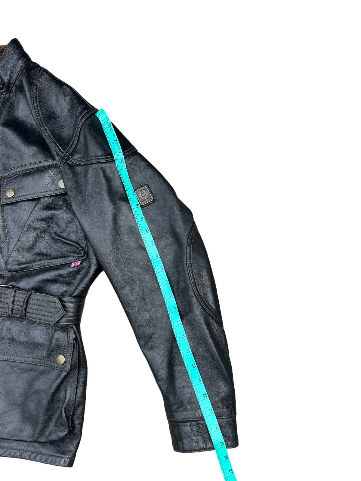 Belstaff Vintage Belstaff Leather Motorcycle Jacket Size US L / EU 52-54 / 3 - 5 Thumbnail