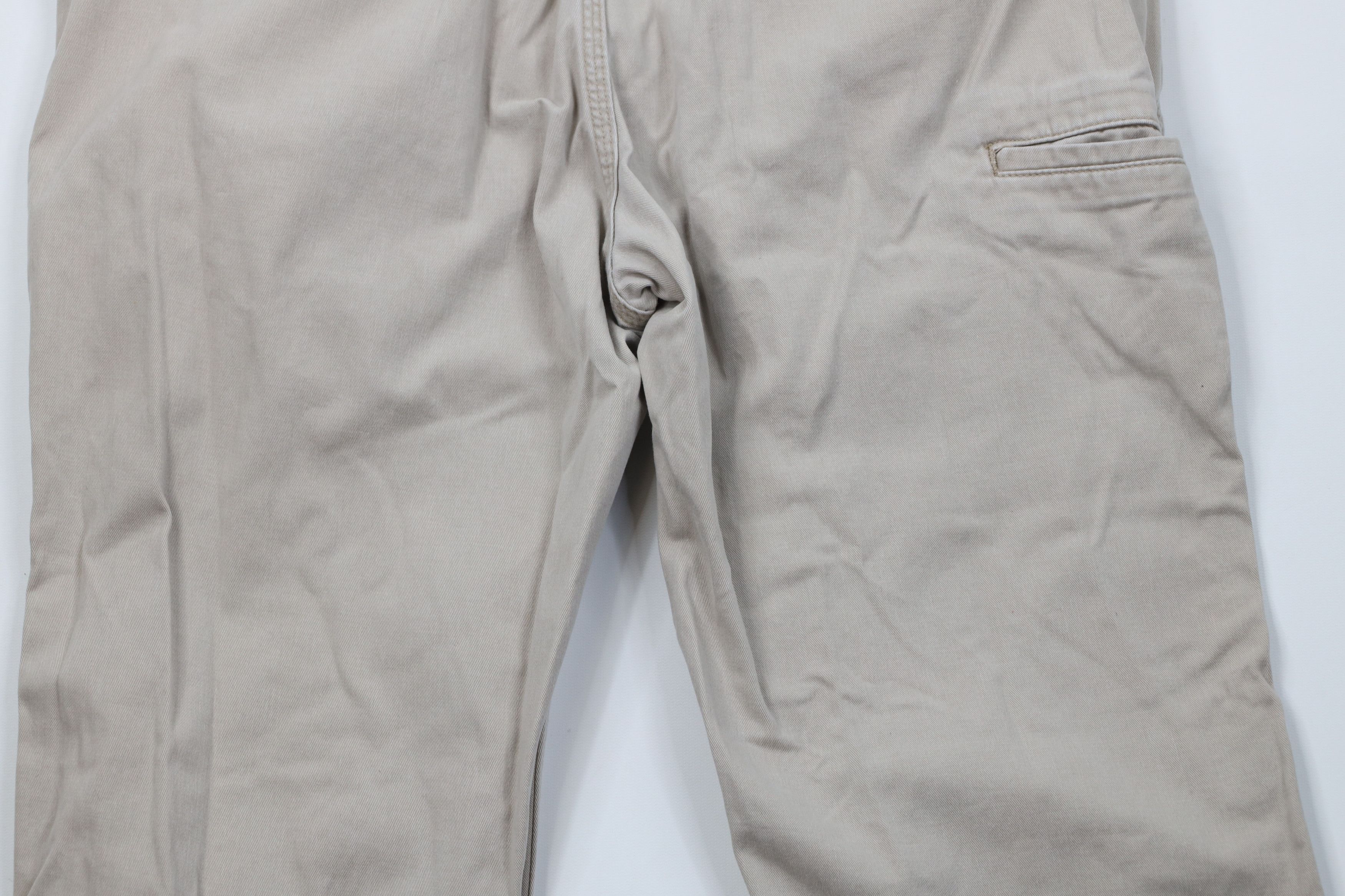Carhartt Vintage Y2K Carhartt Wide Leg Dungaree Pants Beige Cotton Size US 38 / EU 54 - 12 Thumbnail