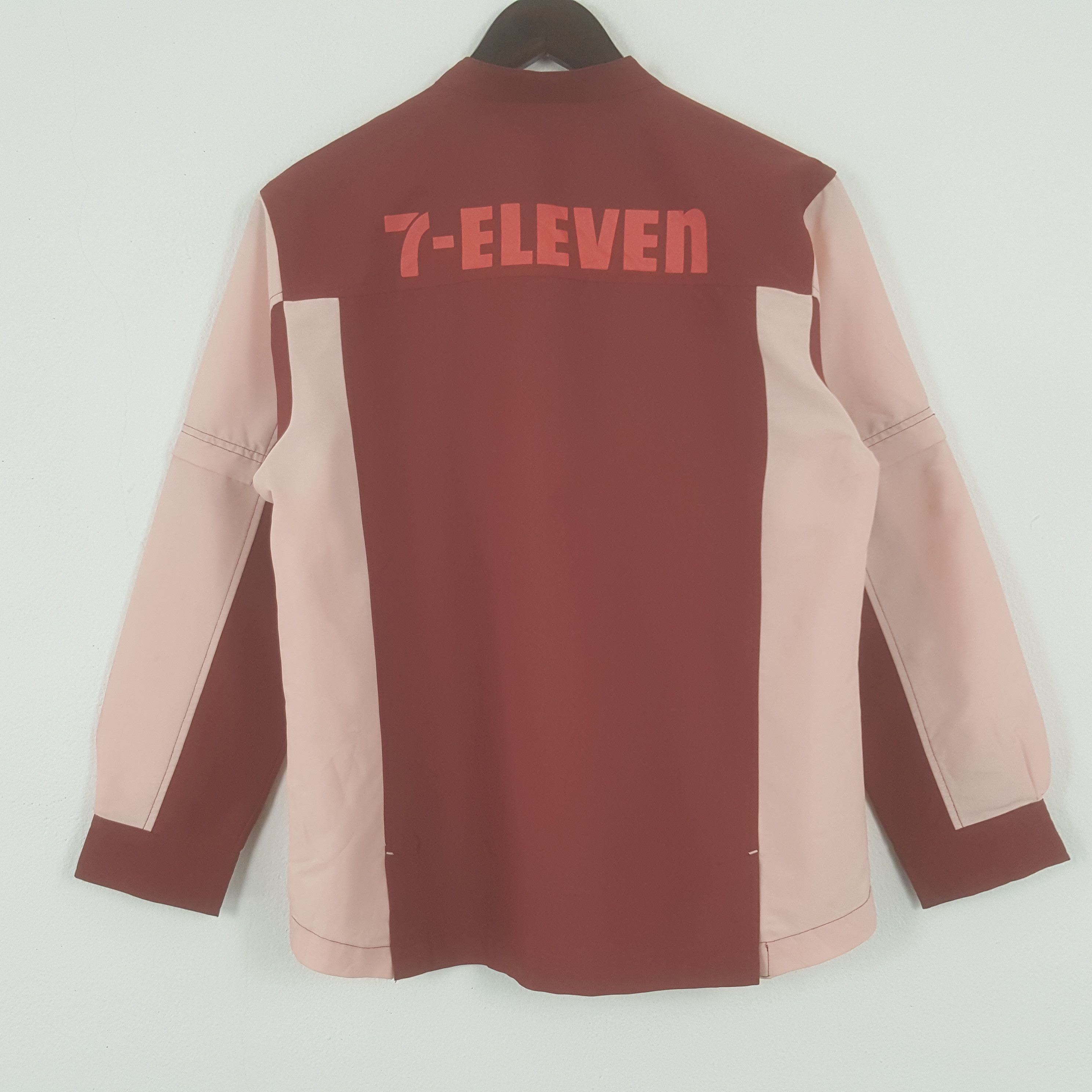 Vintage 7 Eleven Zipper Worker Jacket