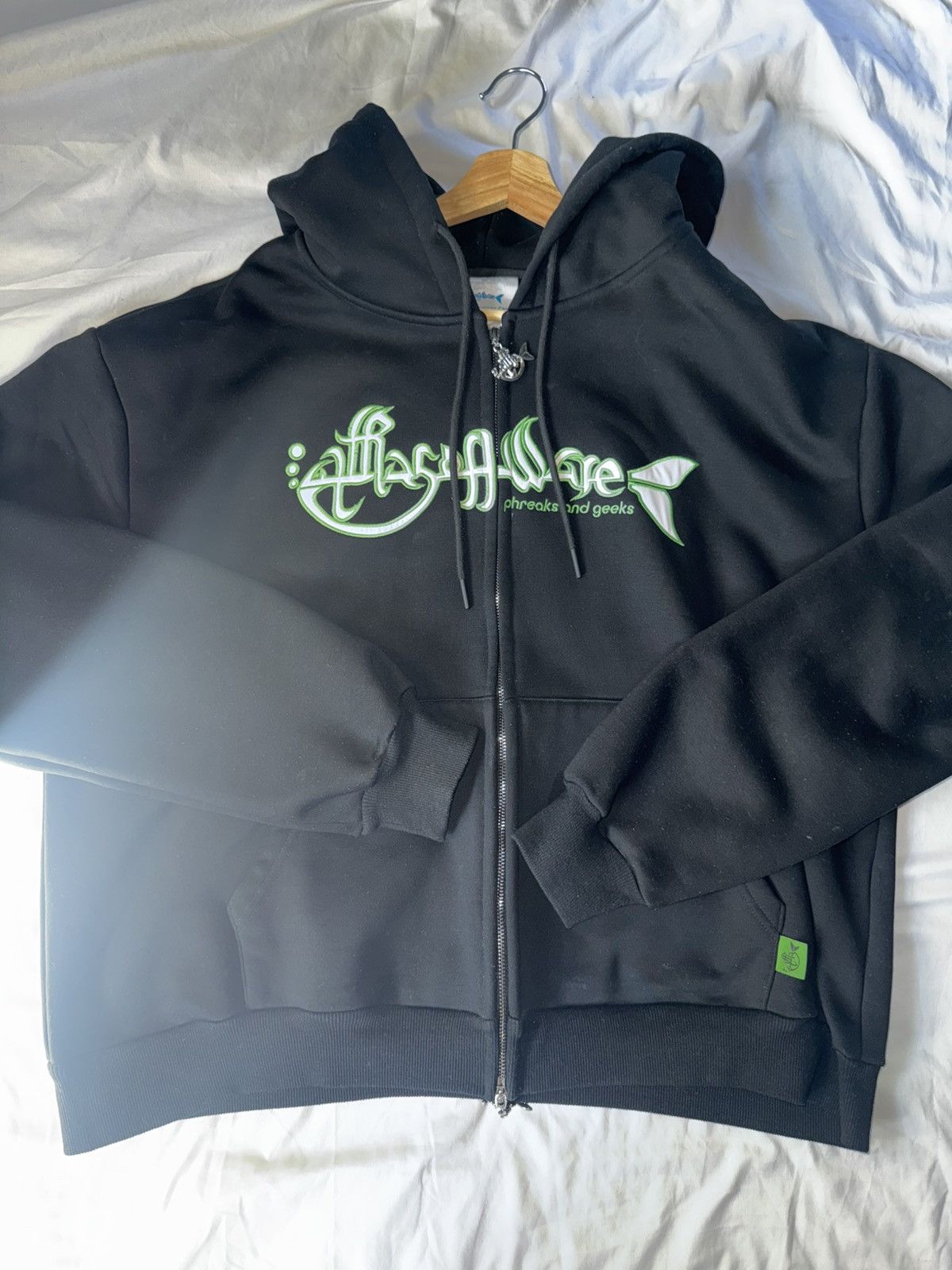 murd333r.fm ULTRA SOFTWARE FISH ZIP-UP HOODIE Size US XXL / EU 58 / 5 - 1 Thumbnail
