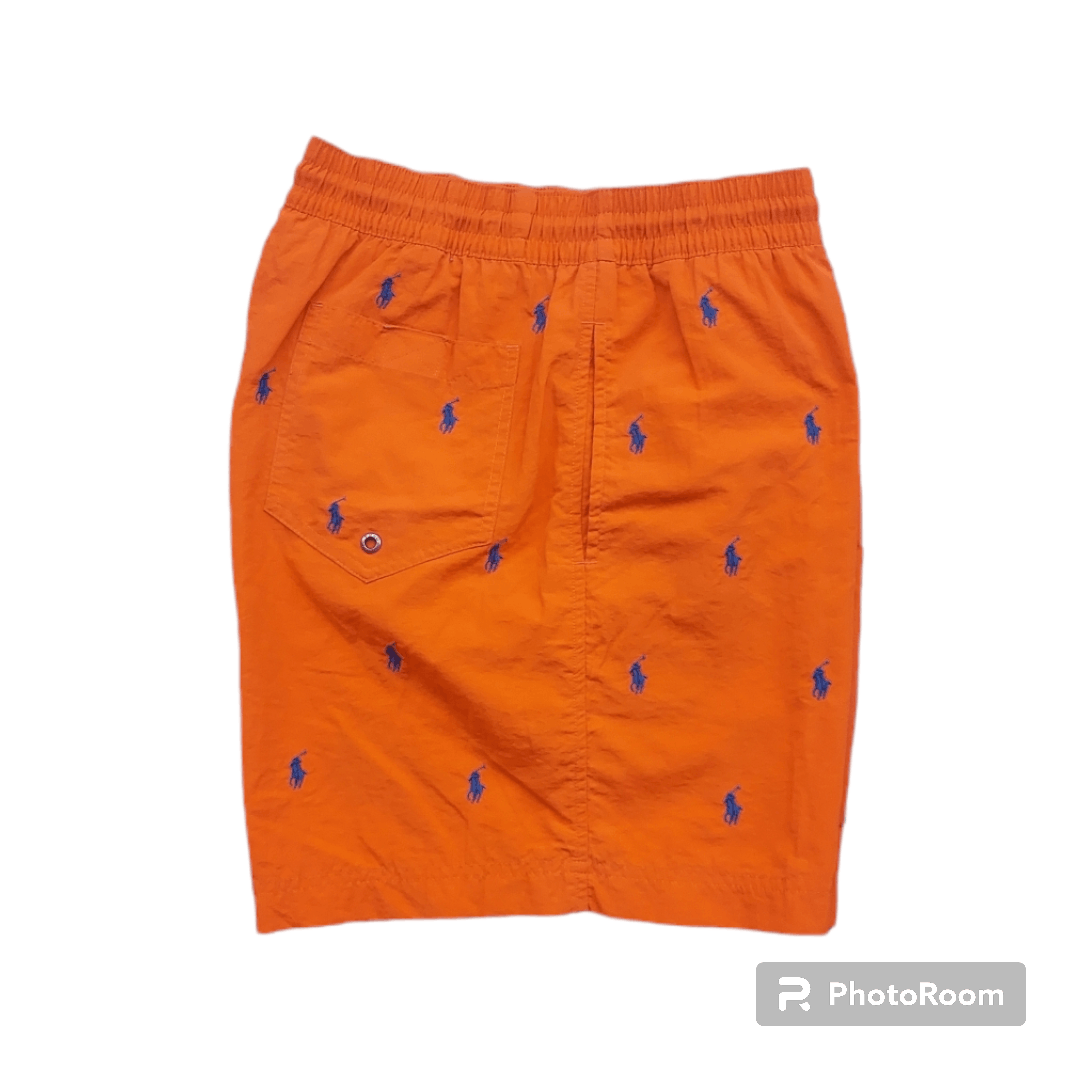 Polo Ralph Lauren × Vintage 💥Polo Ralph Lauren Monogram Shorts Size US 33 - 2 Thumbnail