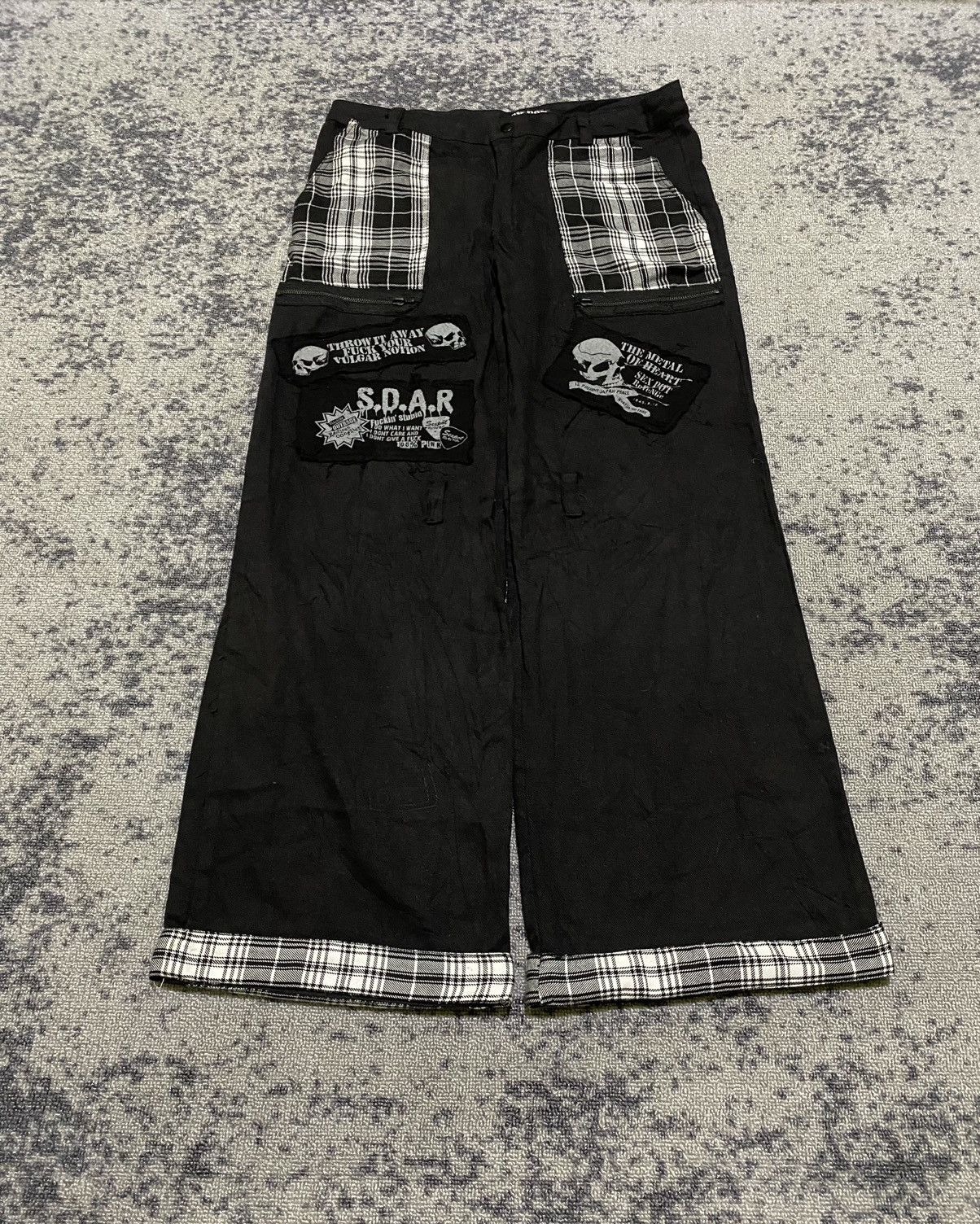 Hysteric Glamour Y2k Sex Pot skull ifsixwasnine baggy pants Size US 34 / EU 50 - 1 Thumbnail