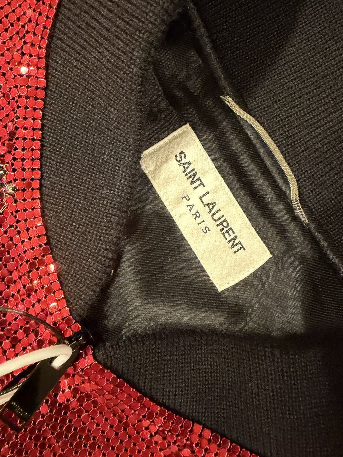 Saint Laurent Paris Saint Laurent mens metal embellished jacket 50/40. $24000 Size US M / EU 48-50 / 2 - 10 Thumbnail