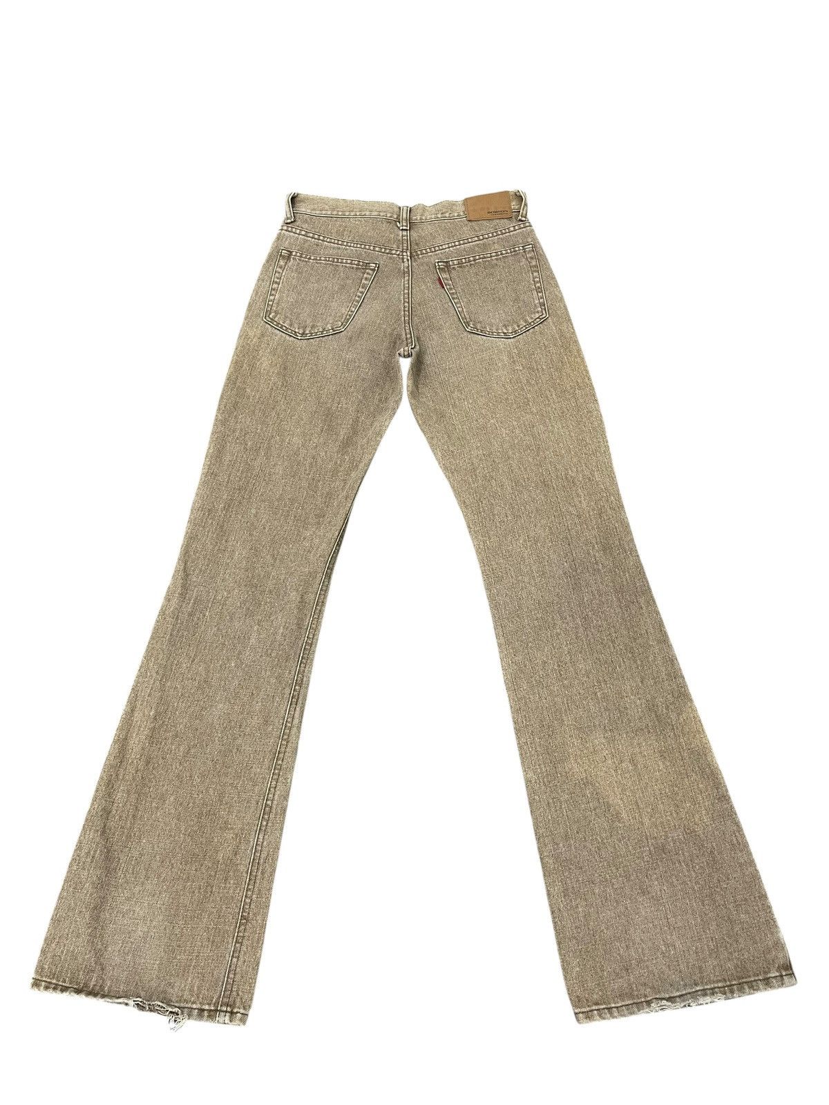 Le Grande Bleu (L.G.B.) Flare Jeans Vtg Bobson Japan Faded Distress Boot Cut Size US 29 - 10 Thumbnail